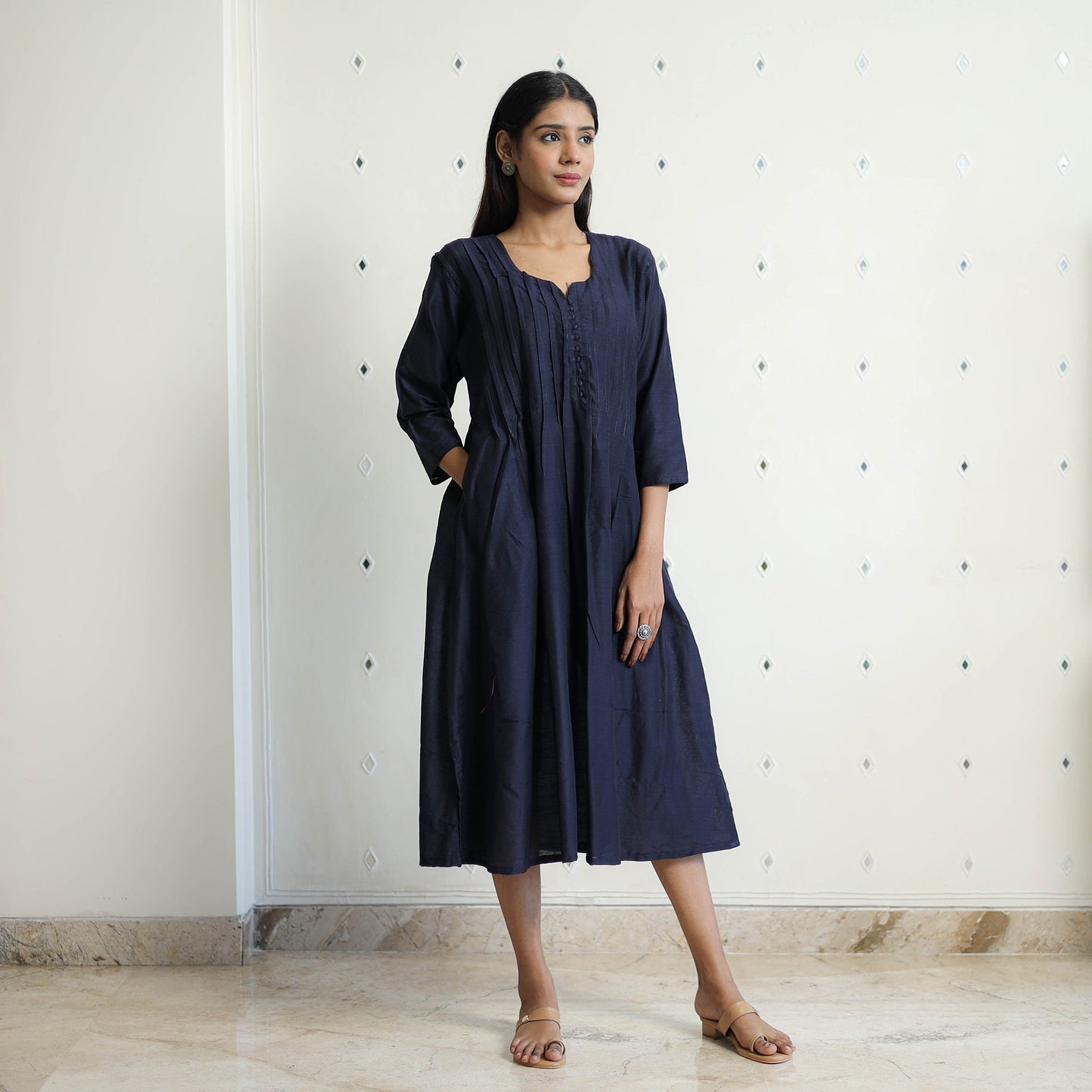 Buy Ethnic Plain Dresses for Women Online at iTokri.Com