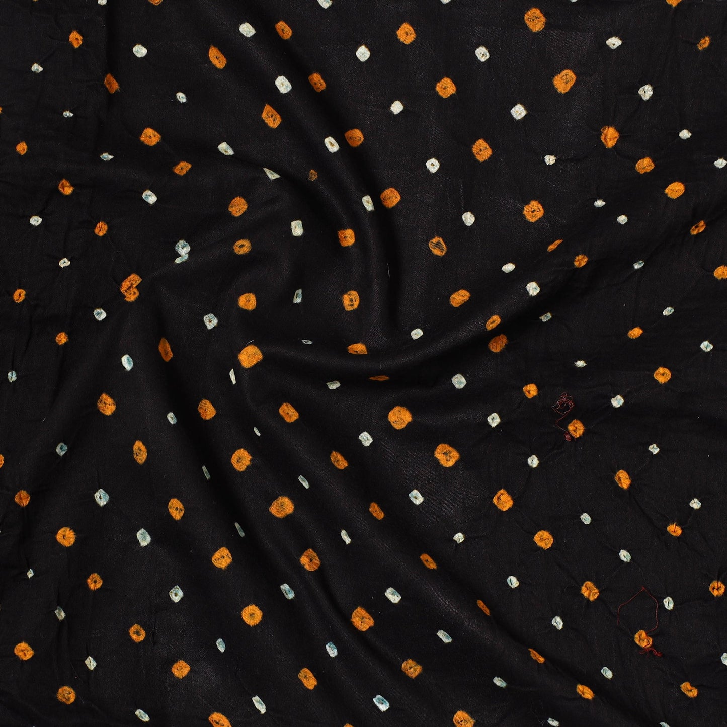 Kutch Bandhani Tie-Dye Satin Cotton Precut Fabric 41