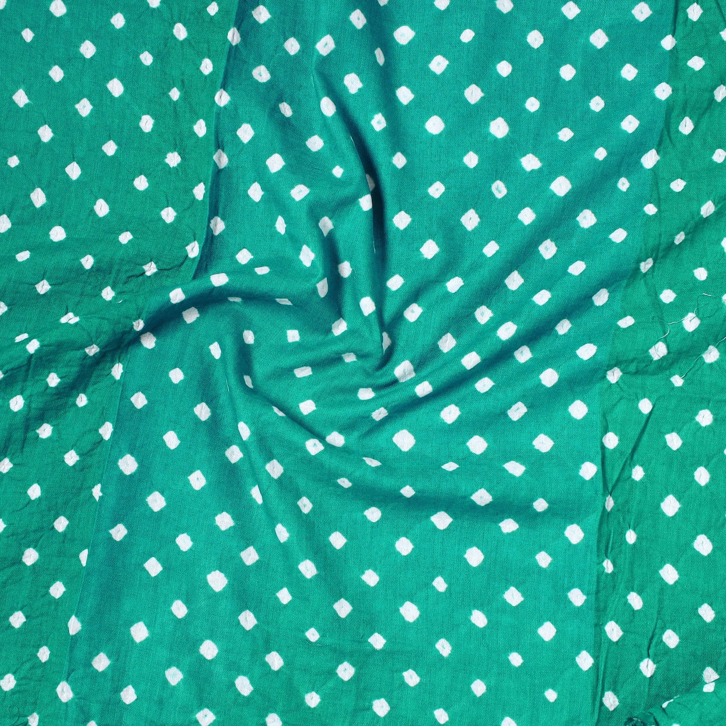 Kutch Bandhani Tie-Dye Satin Cotton Precut Fabric 48