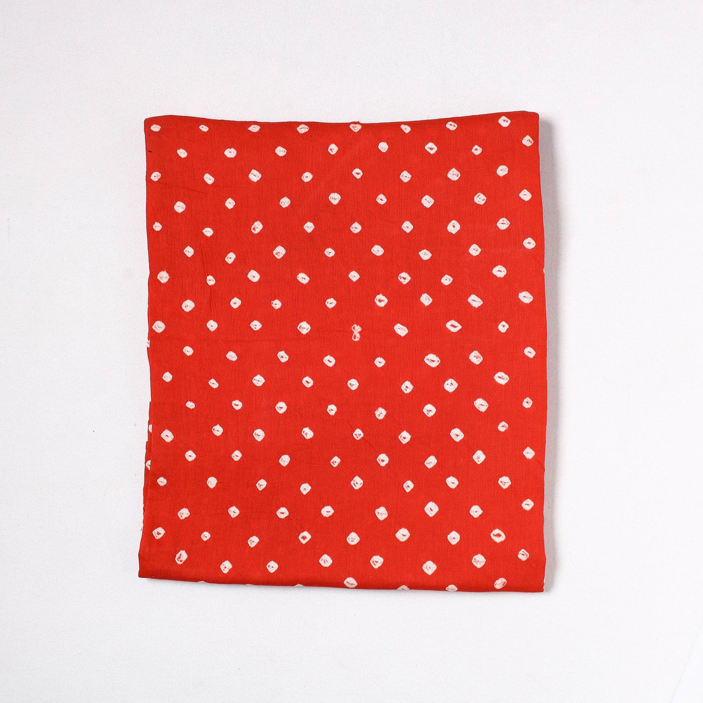 Kutch Bandhani Tie-Dye Satin Cotton Precut Fabric 73