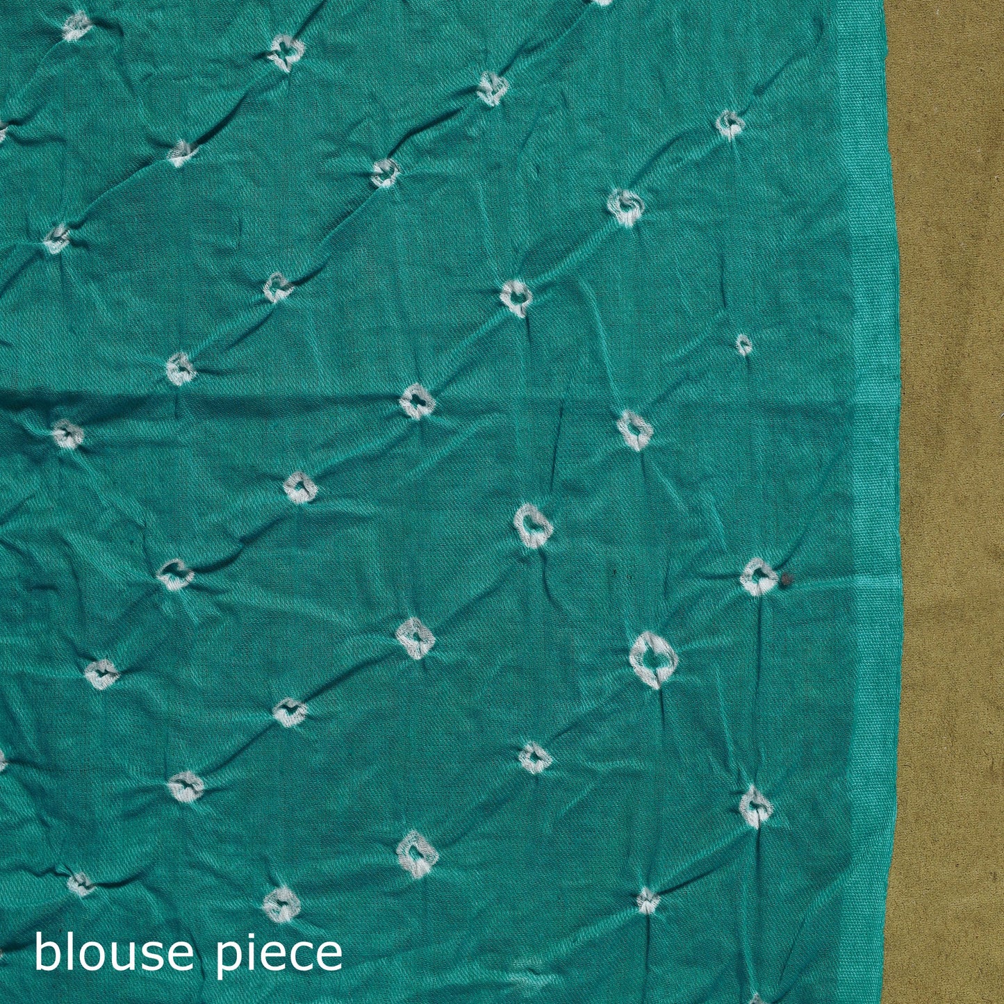 Kutch tie-dye pure cotton bandhani saree 31 - handcrafted