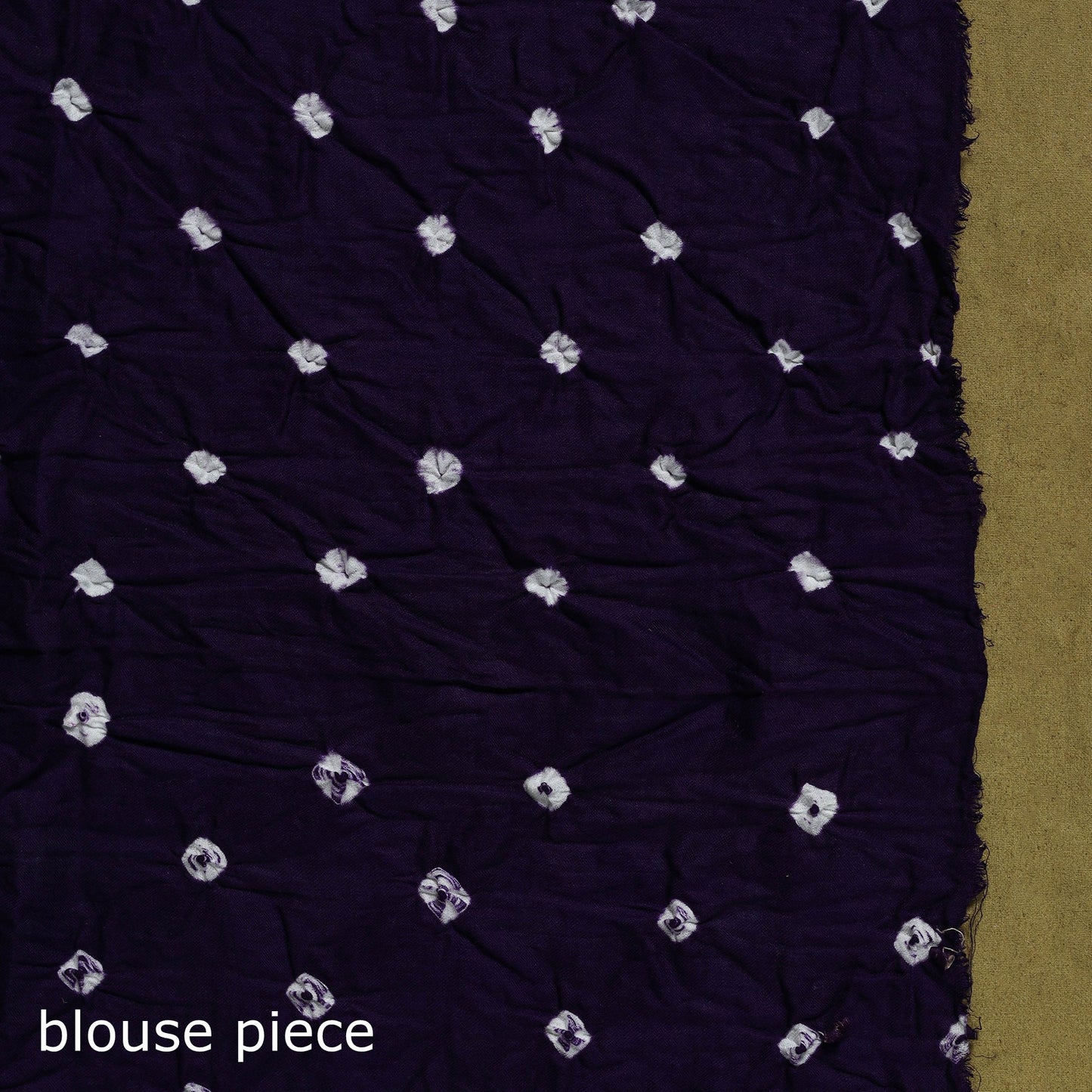 Kutch tie-dye pure cotton bandhani saree 36 - handcrafted