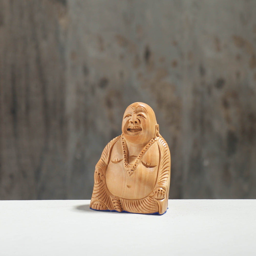 Handcarved Kadam Wood Sculpture