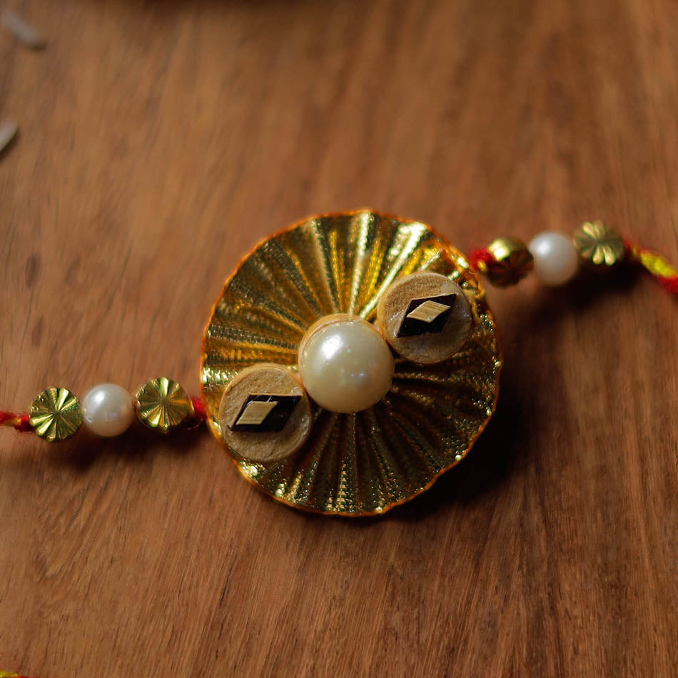 Handmade Bamboo Craft Beadwork Rakhi by Baansuli 12