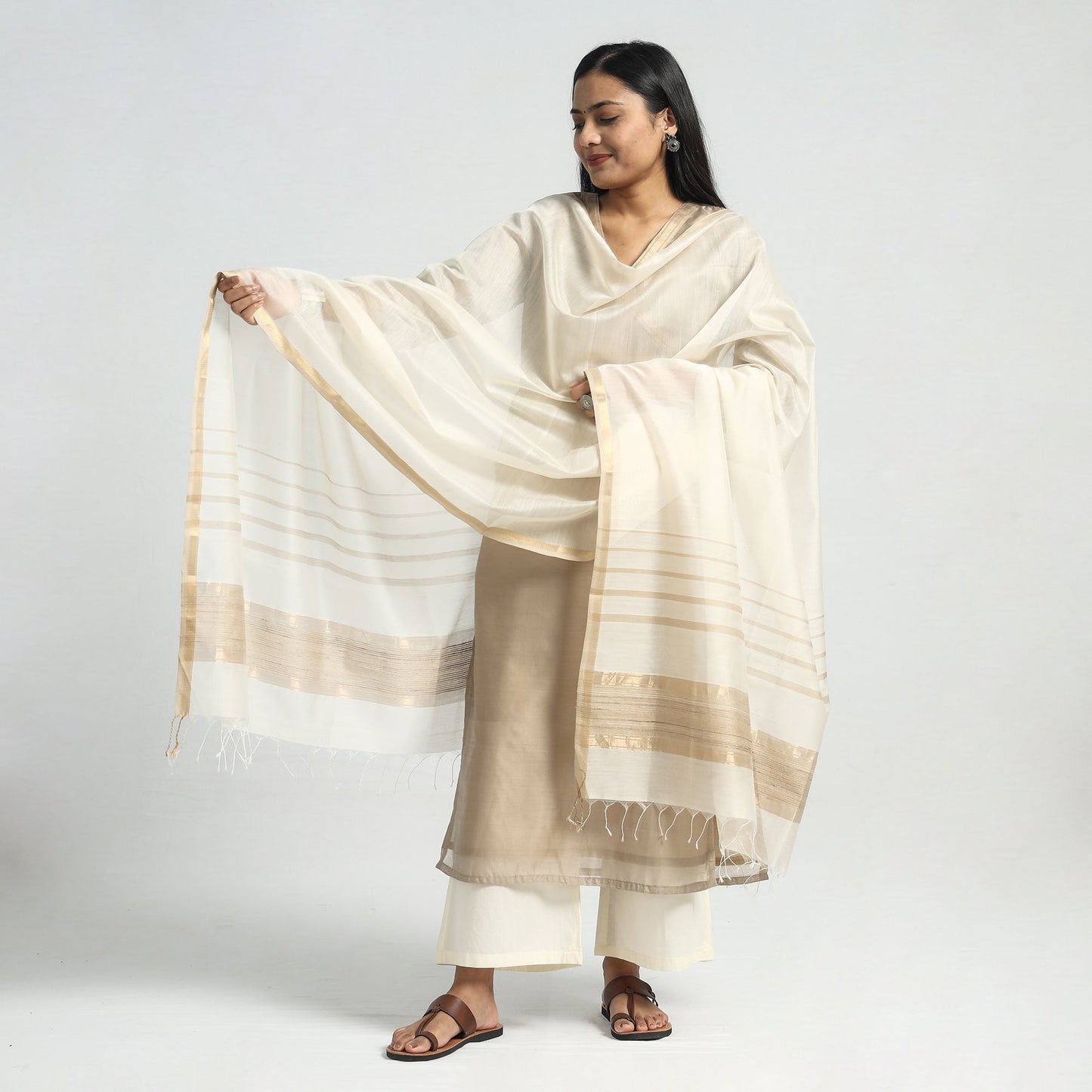 Maheshwari Kurta with Dupatta Set