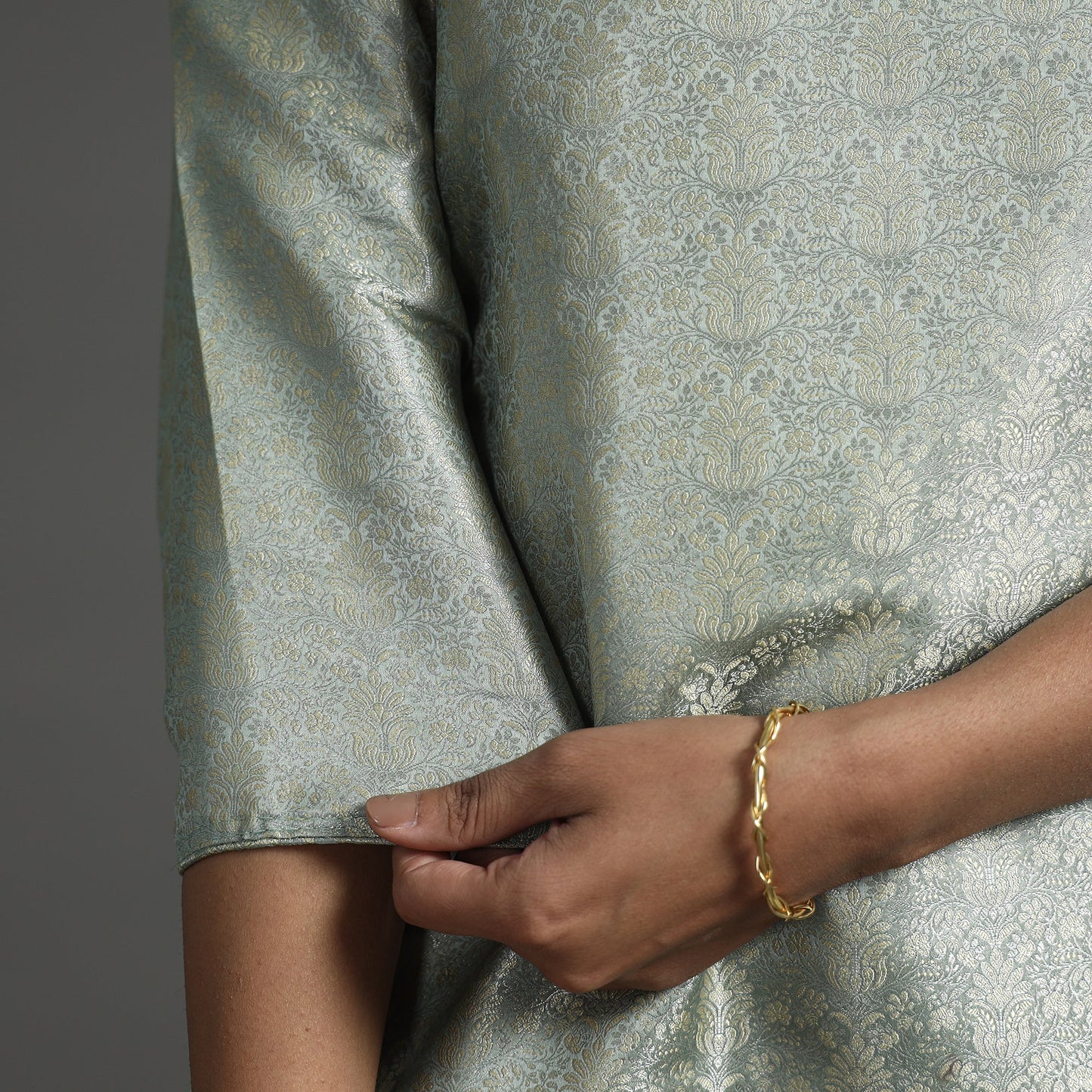 Banarasi Silk Kurta with Pant Set