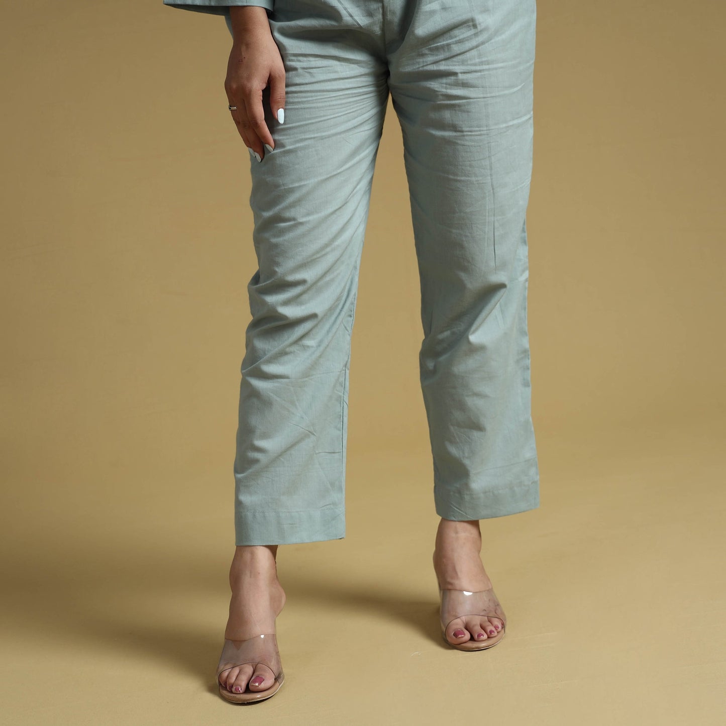 Plain Dyed Cotton Co-Ord Set
