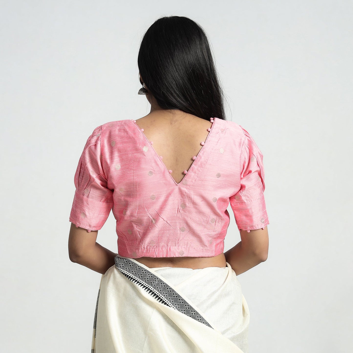 Silk Stitched Blouse
