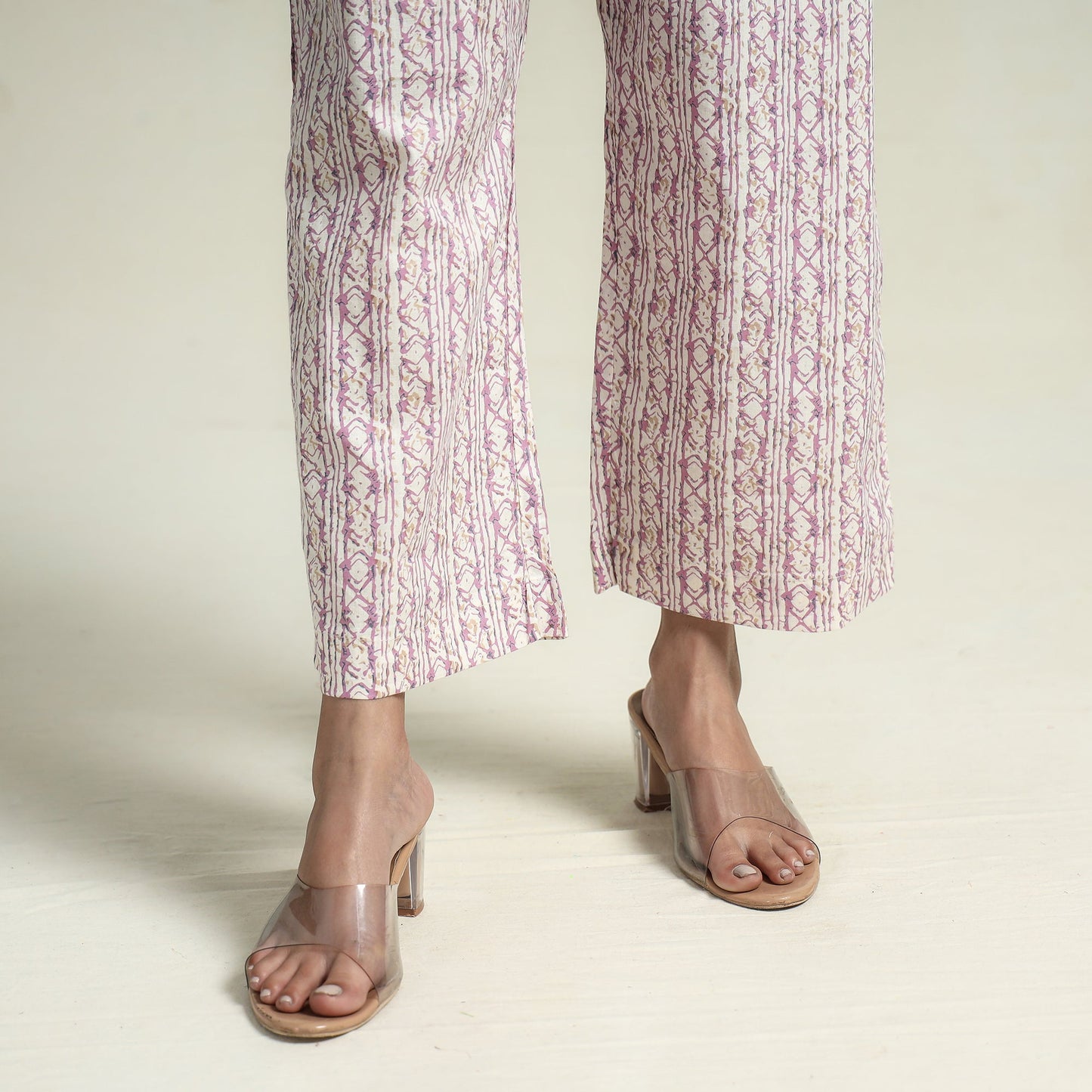 Jaipur Printed Kurta with Palazzo & Dupatta Set