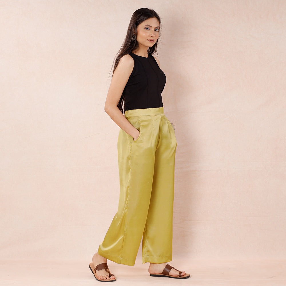 Pure Modal Silk Plain Palazzo