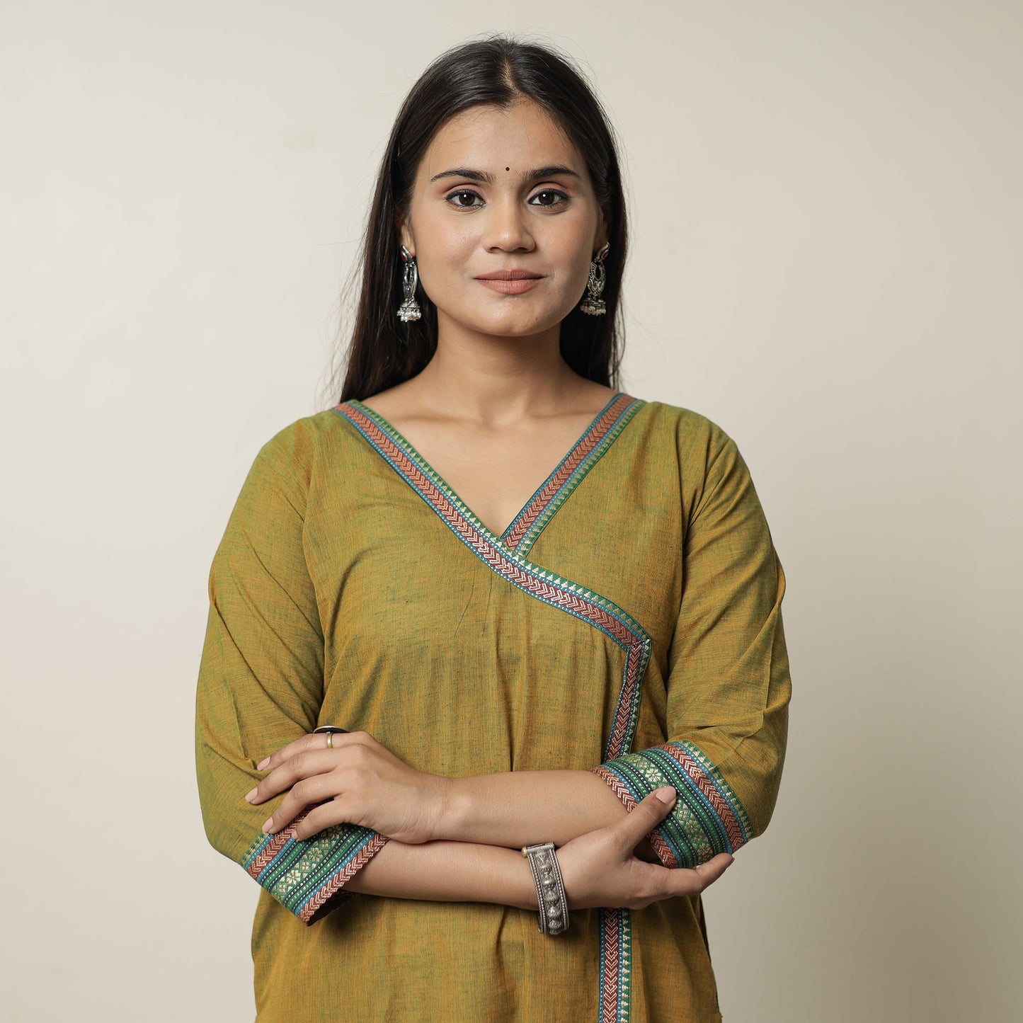 Buy Dharwad Cotton Straight Kurta for Women