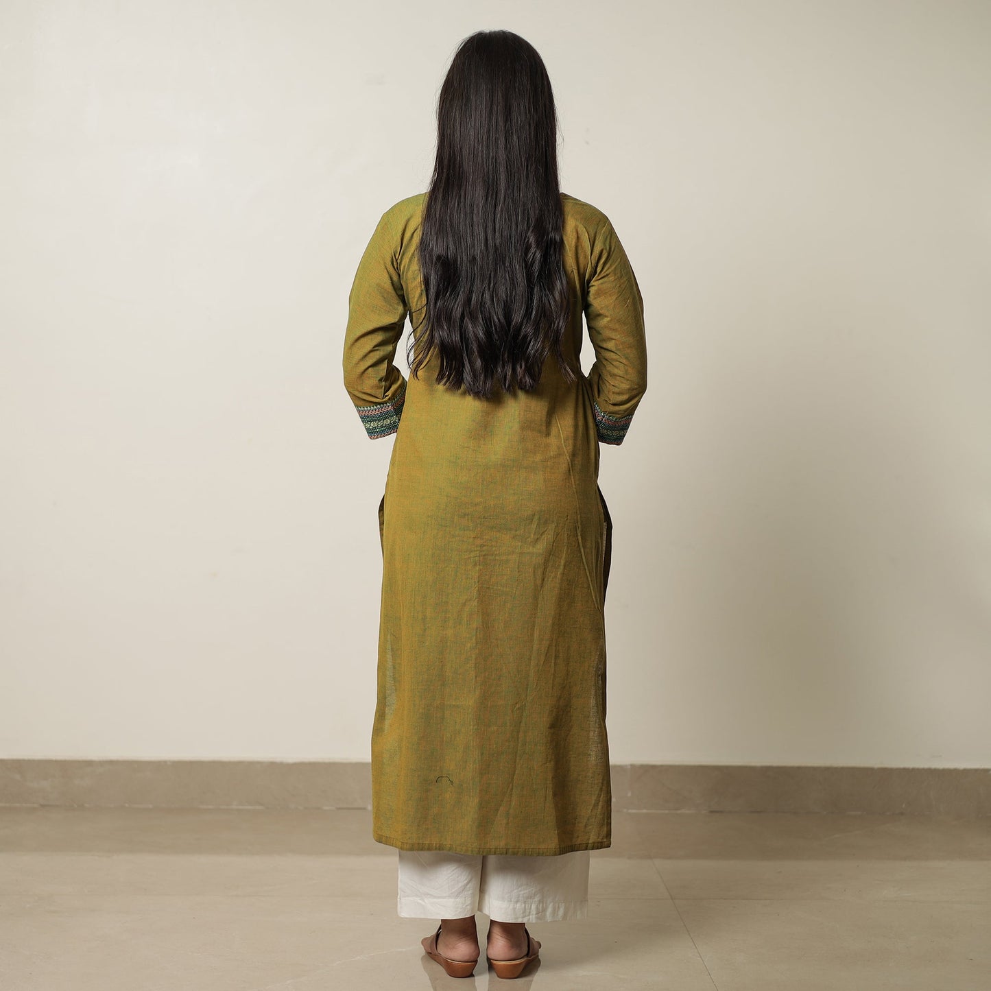 Buy Dharwad Cotton Straight Kurta for Women