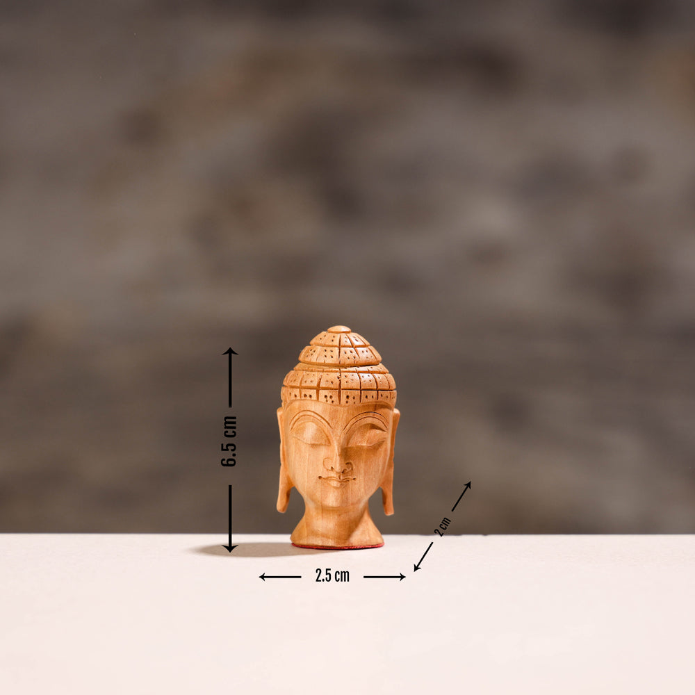 Lord Buddha Wood Sculpture