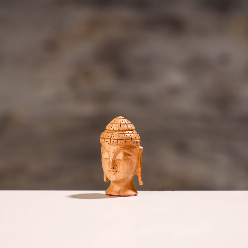 Lord Buddha Wood Sculpture