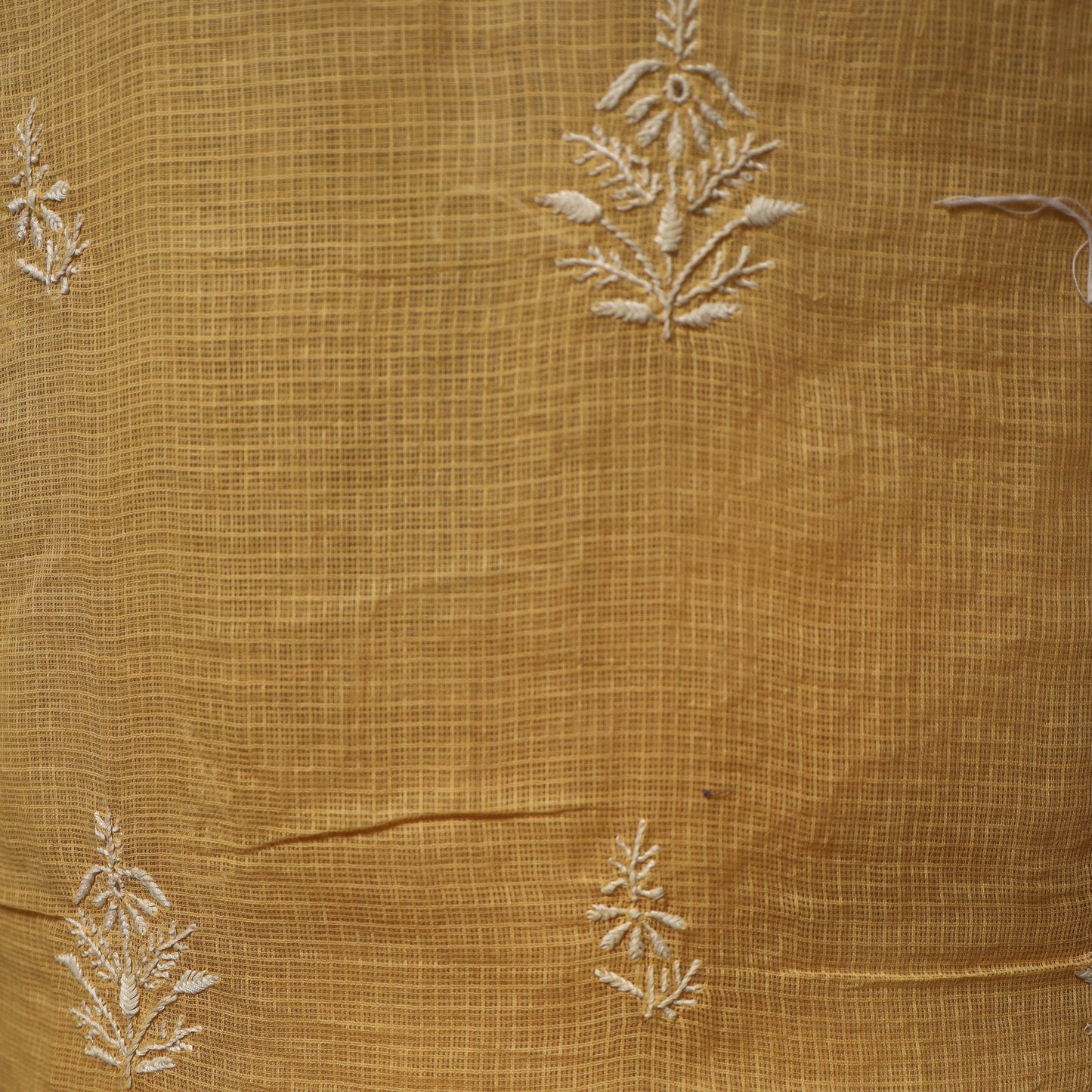 Lucknowi chikankari hand embroidered kota doria cotton 2pc