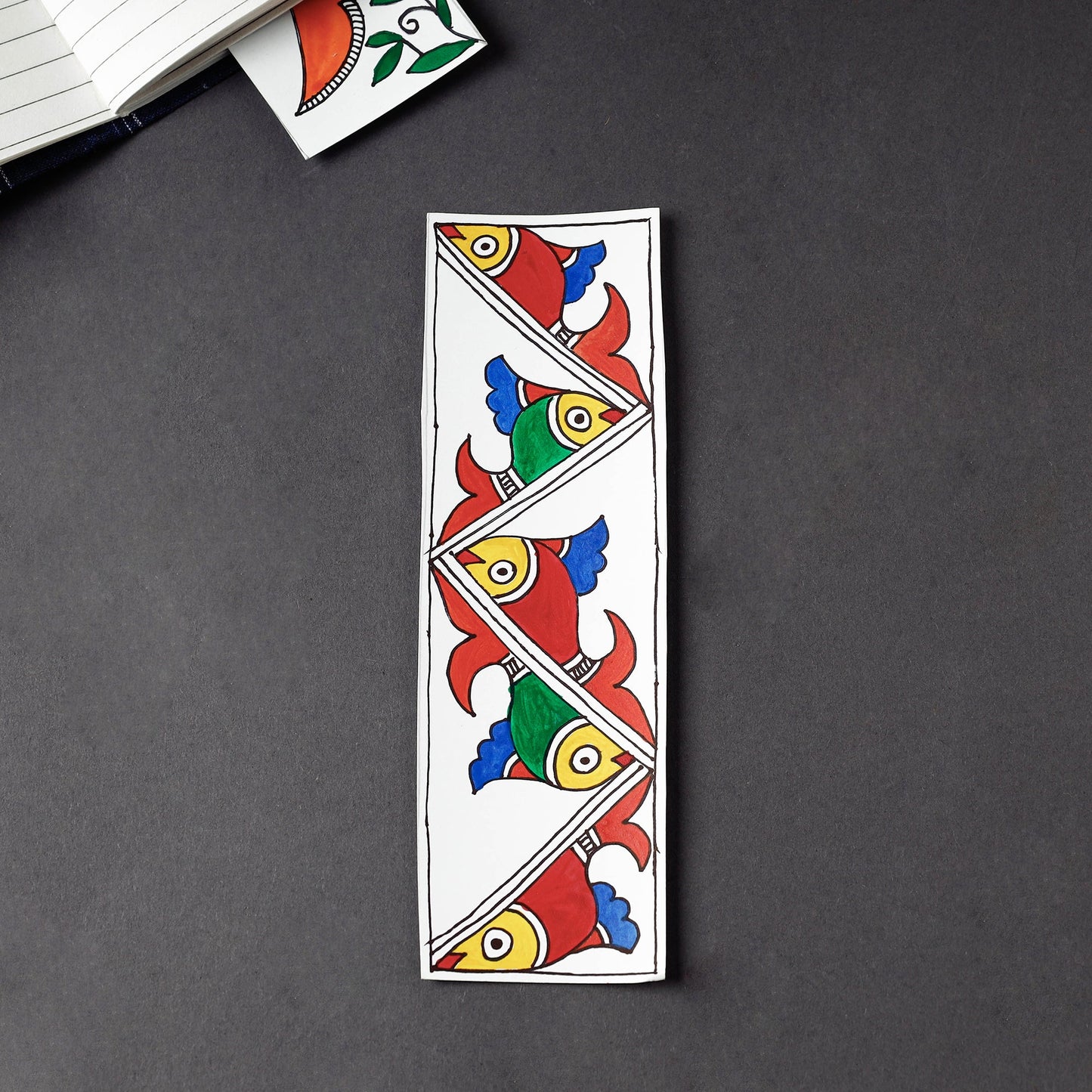 Buy Madhubani Handpainted Bookmark