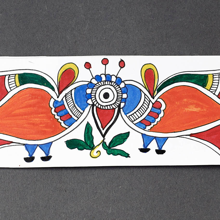 handpainted bookmark