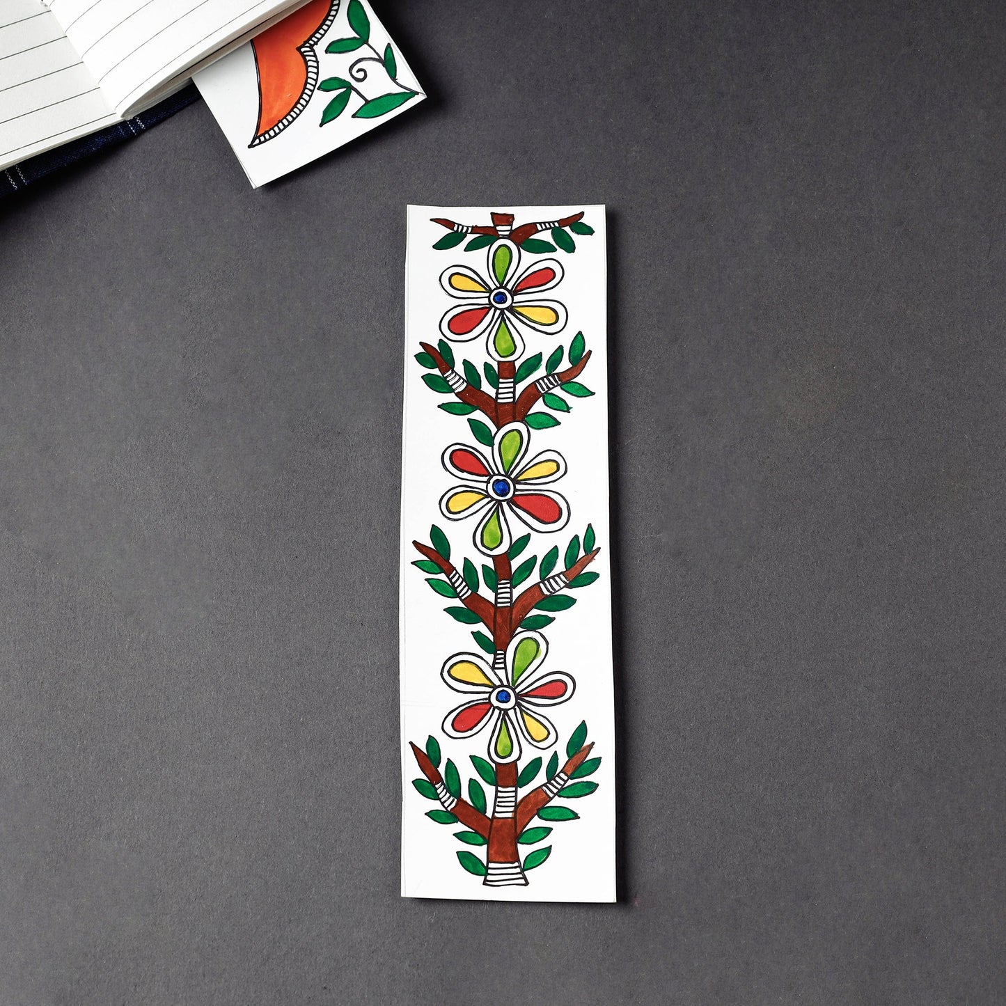 Buy Madhubani Handpainted Bookmark