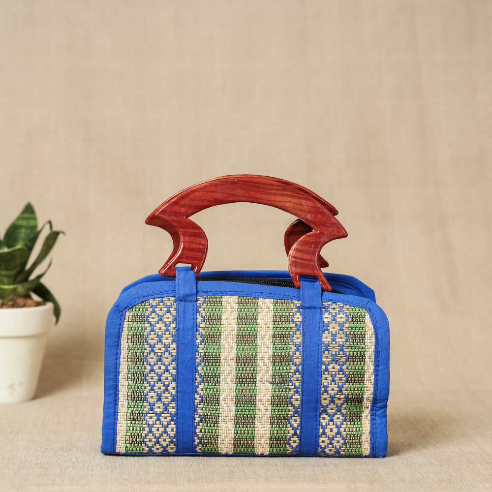 Madur Grass Cosmetic Bag /Toilet pouch of Midnapur - iTokri.com