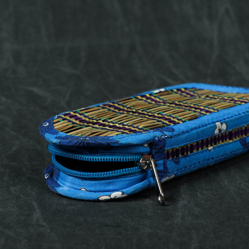 Madur Grass Pencil Pouch/ Cosmetic Bag/ Toilet pouch of Midnapur