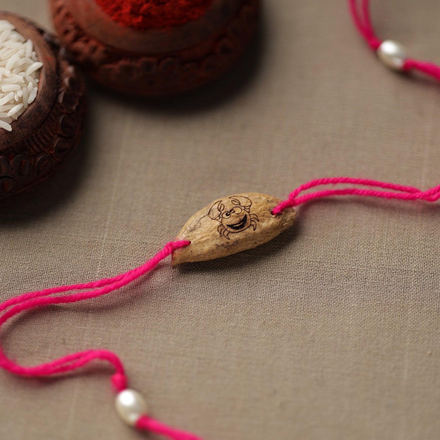 Green - Handcrafted Plantable Seed Rakhi