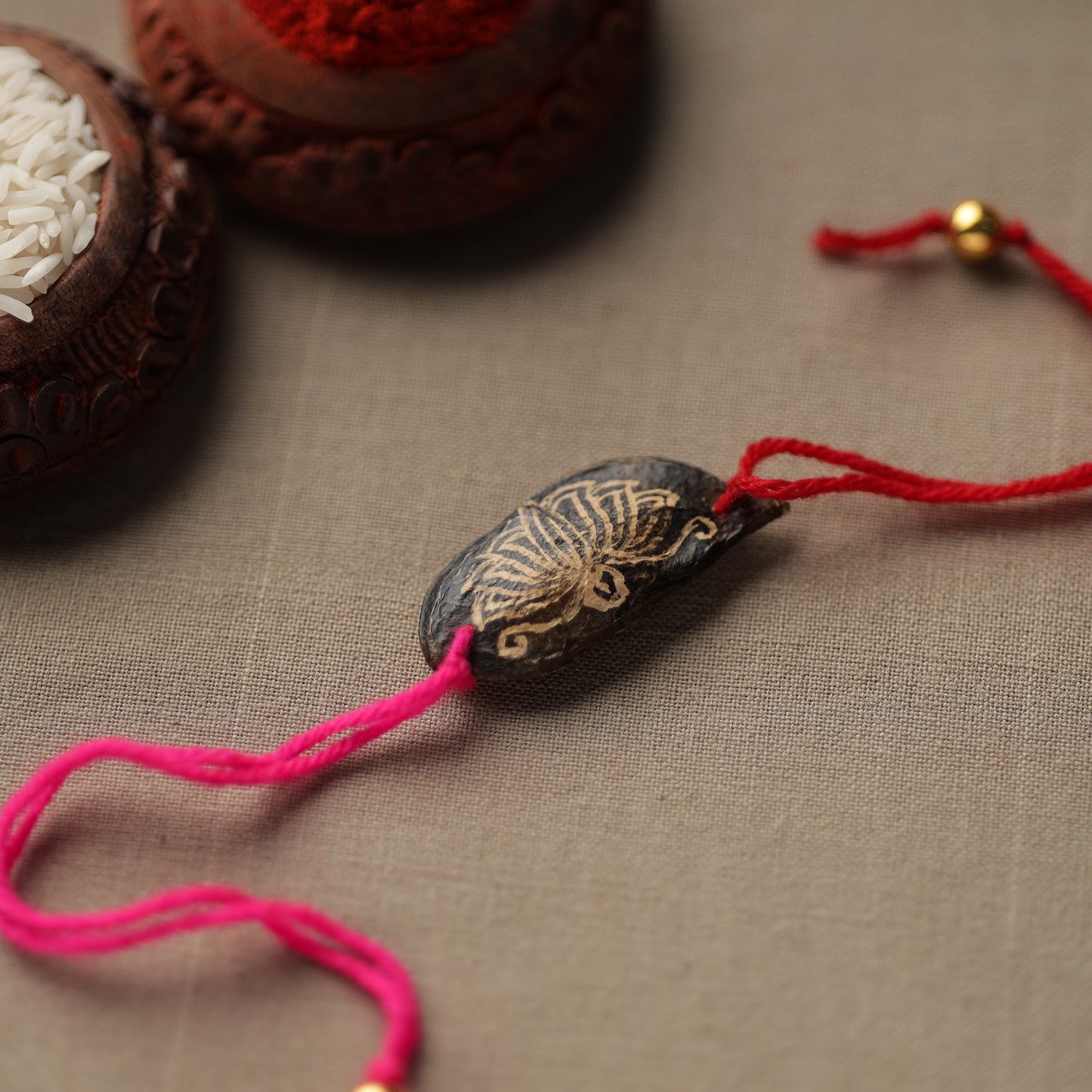 Green - Handcrafted Plantable Seed Rakhi