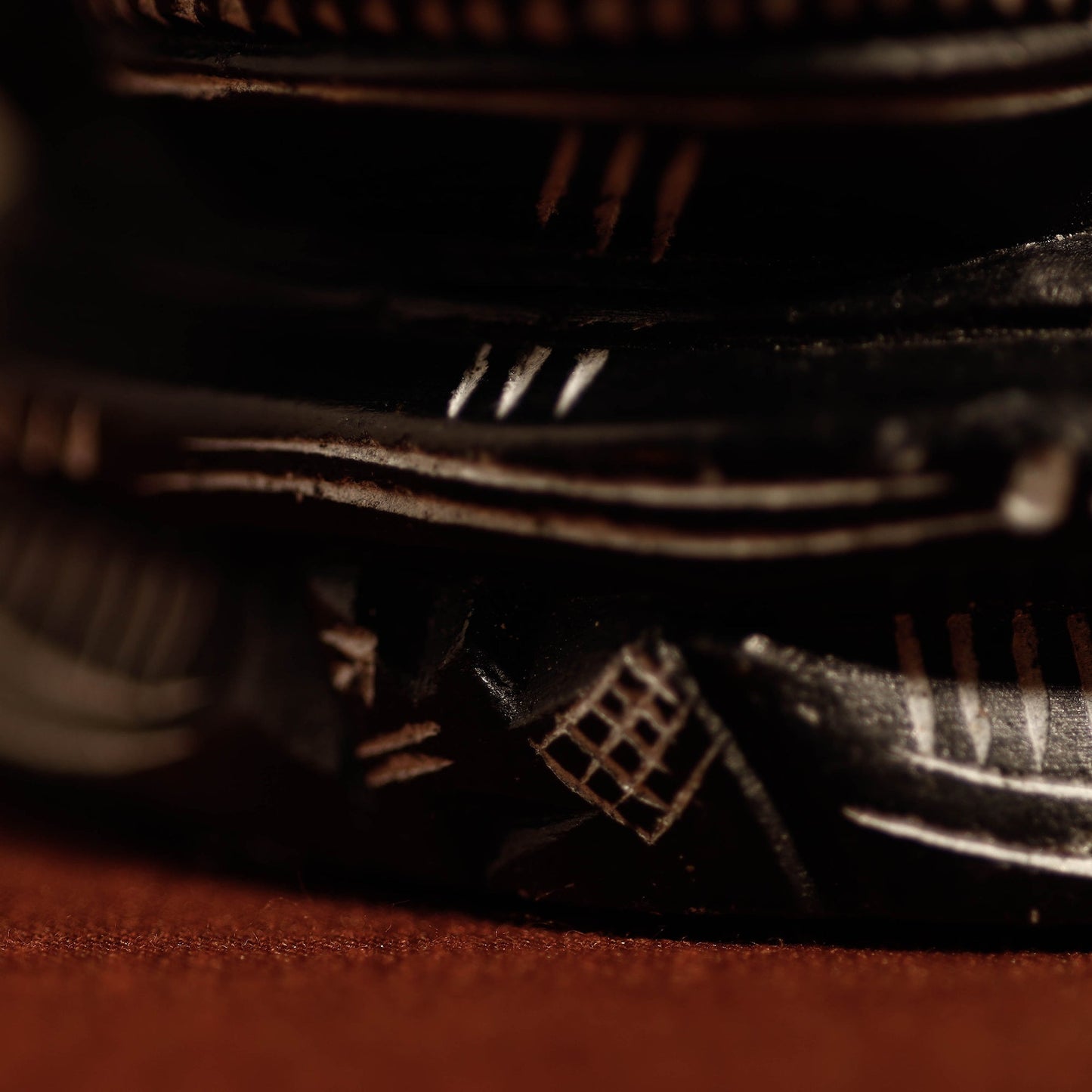 Mahabalipuram Stone Carving Chaturbhuja Lord Ganesha Idol