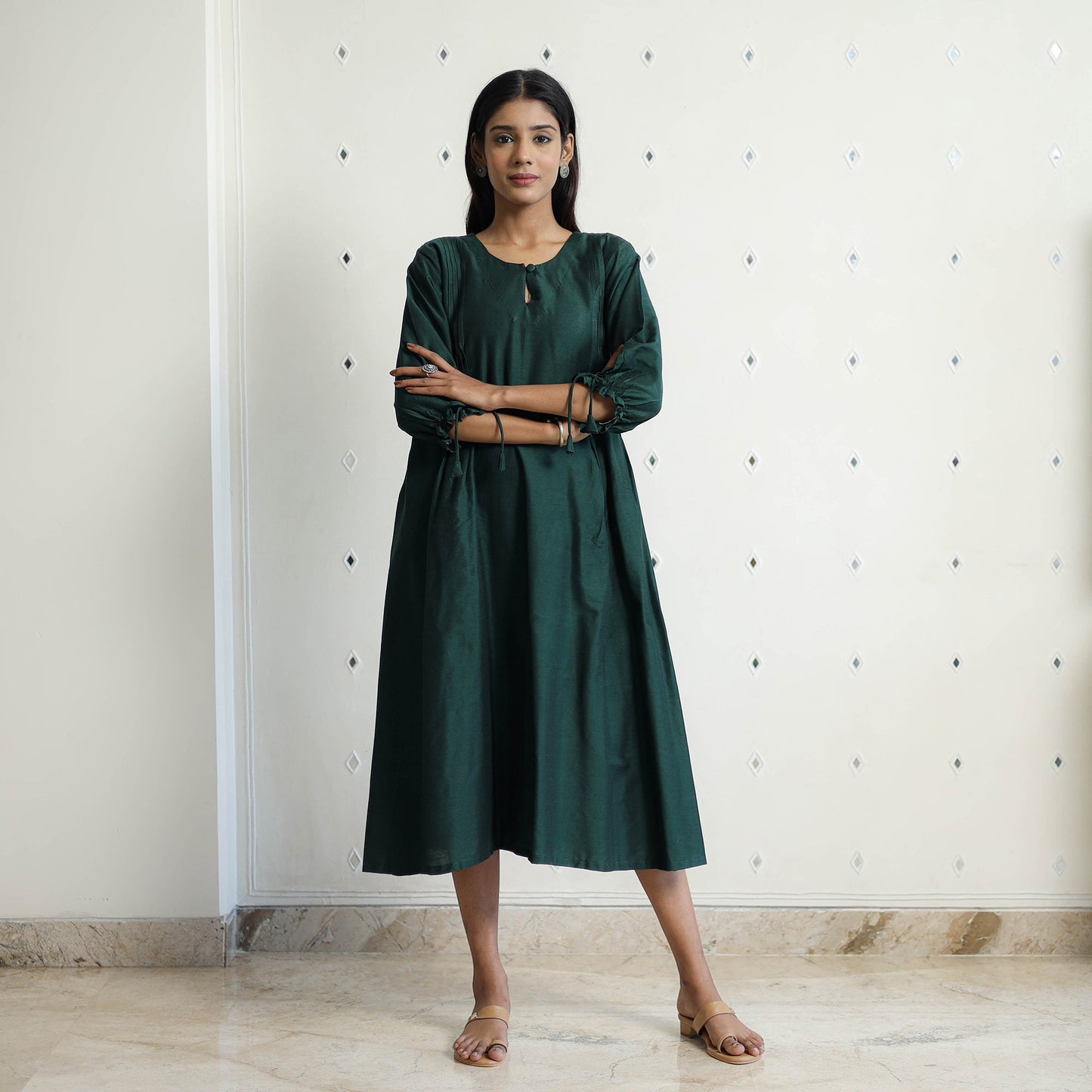Buy Ethnic Plain Dresses for Women Online at iTokri.Com