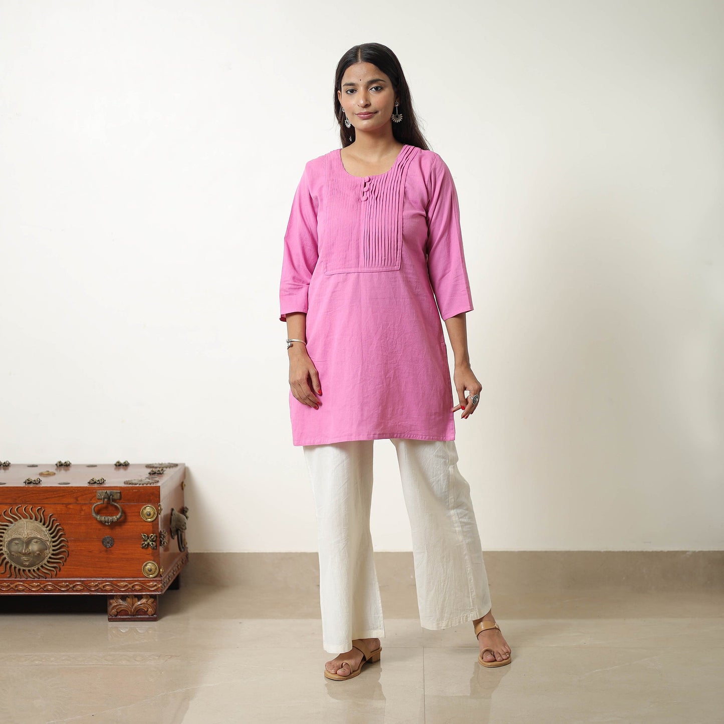 Designer Plain Kurta for Women
