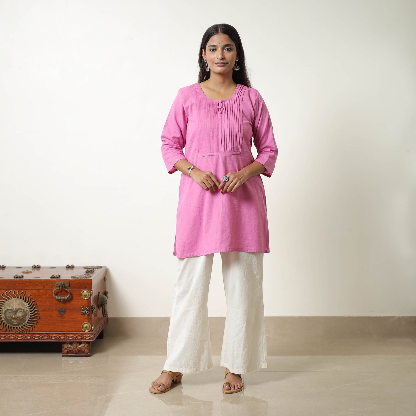 Designer Plain Kurta for Women