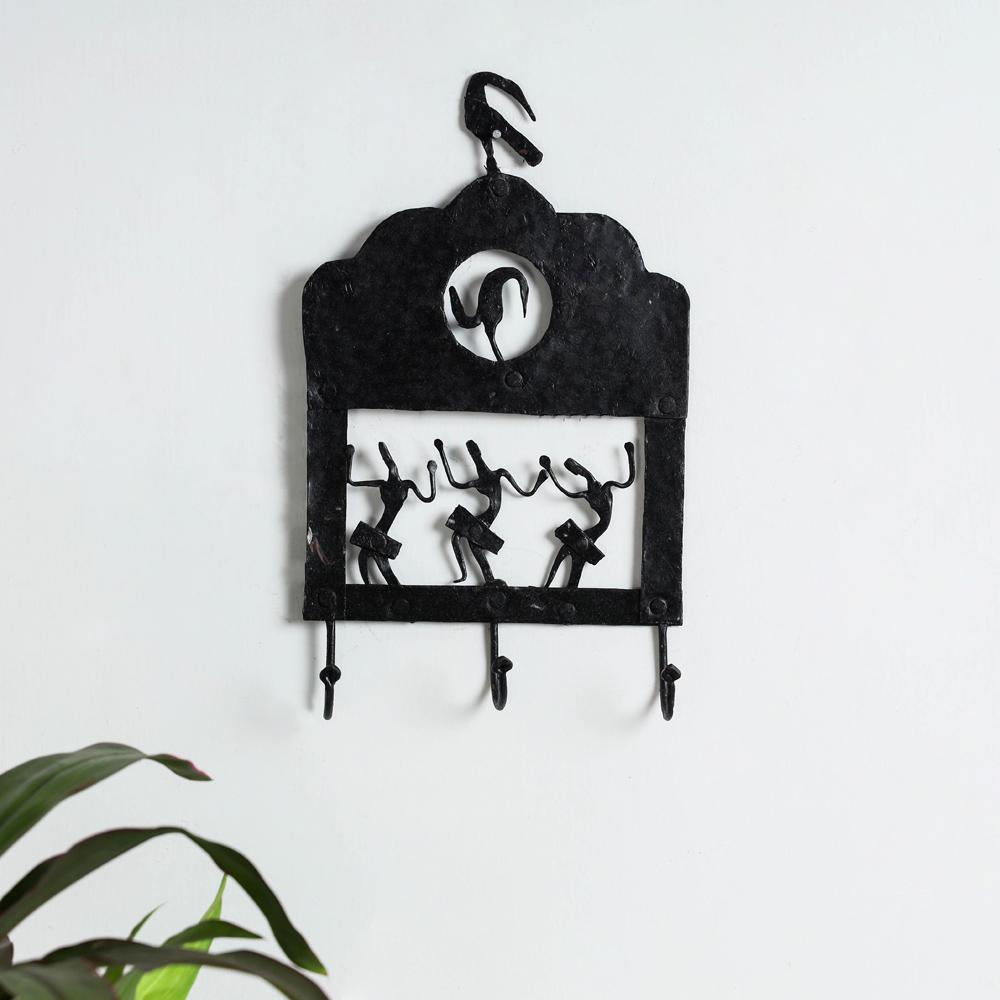 Elephant - Bastar Tribal Wrought Iron Wall Hanging Online in India