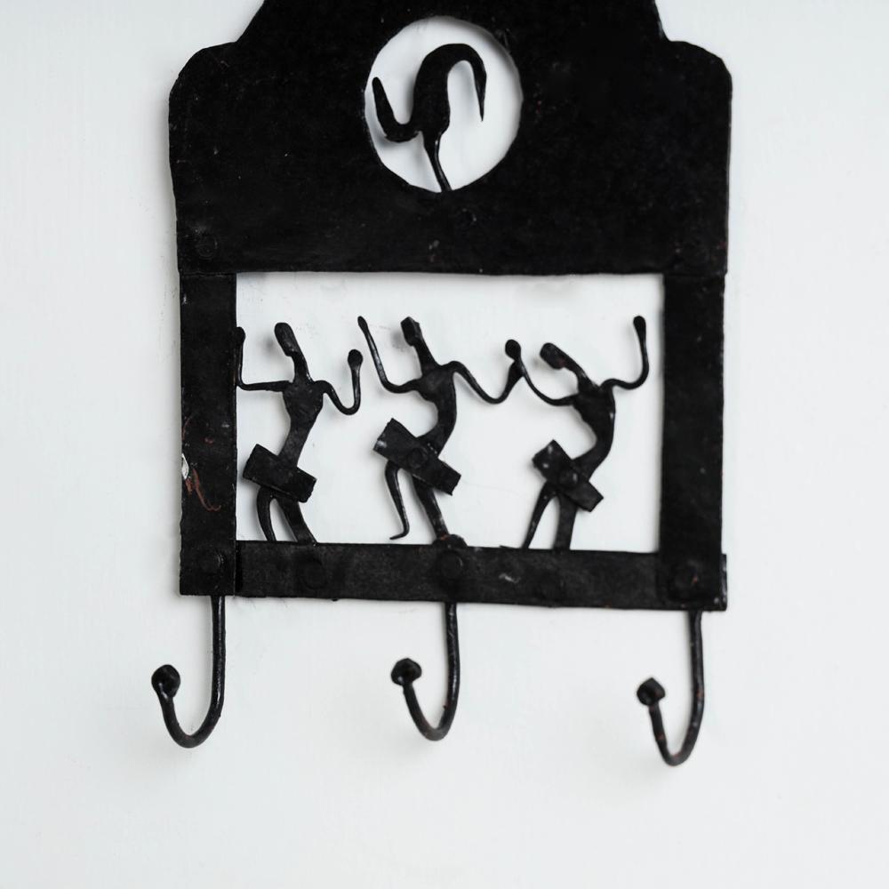 Elephant - Bastar Tribal Wrought Iron Wall Hanging Online in India