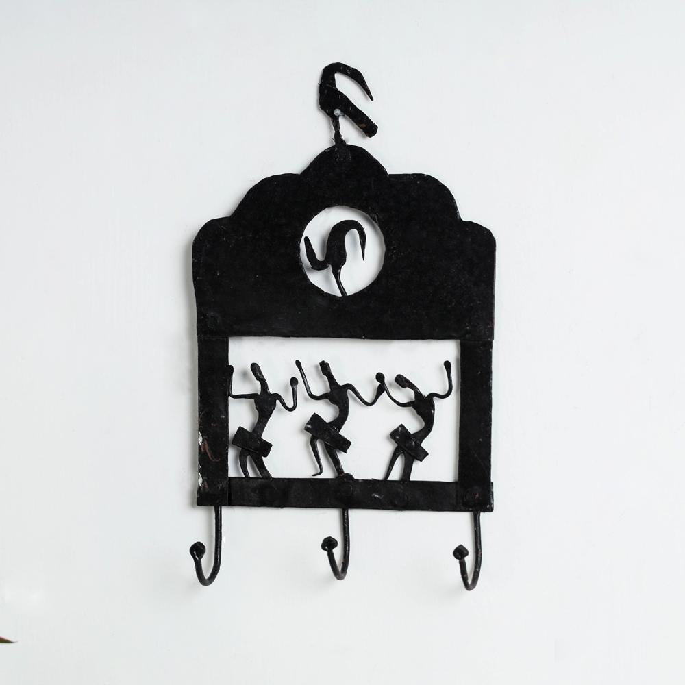Elephant - Bastar Tribal Wrought Iron Wall Hanging Online in India