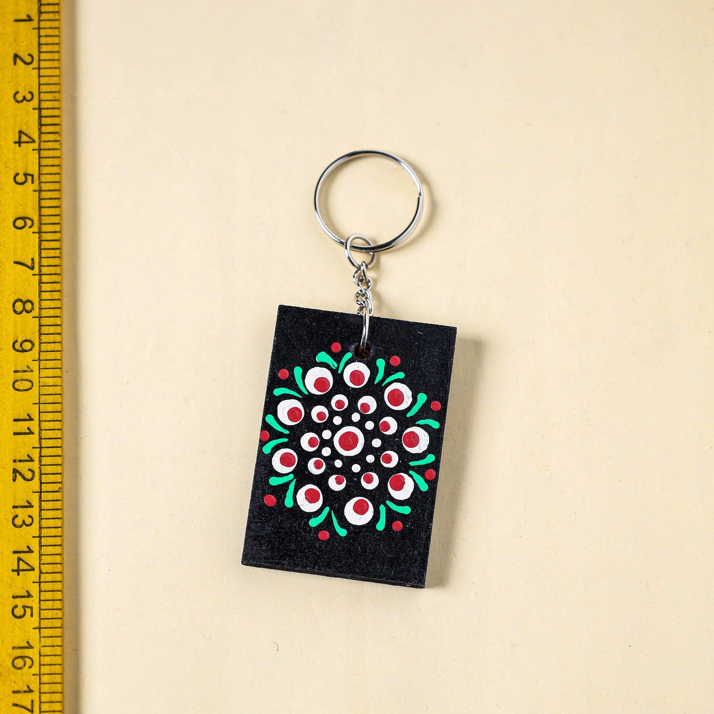 Buy Mandala Art Handpainted Keychain Online at iTokri.com