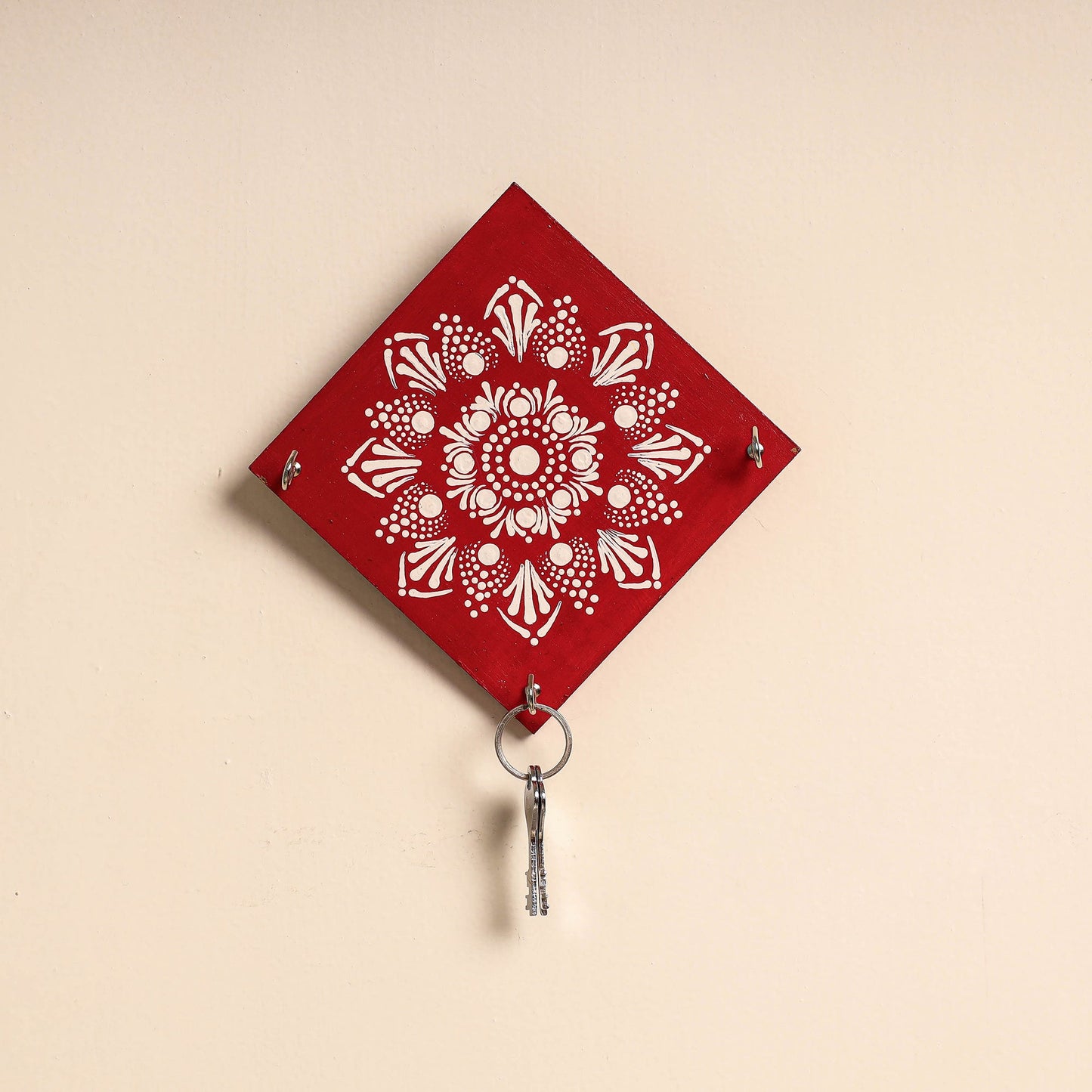 Mandala Art Handpainted Keyholder
