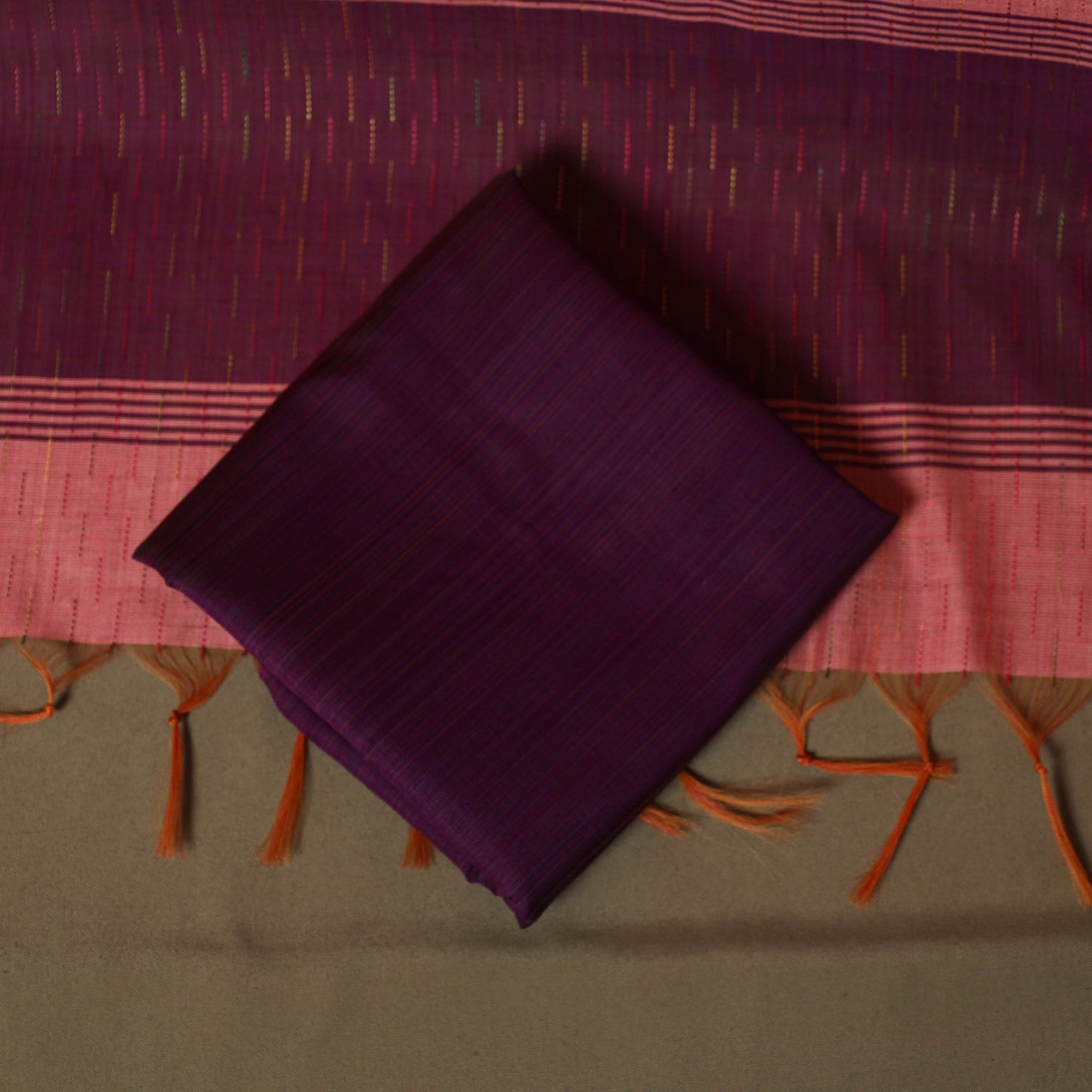 Mangalagiri silk cotton 3pc unstitched dress material