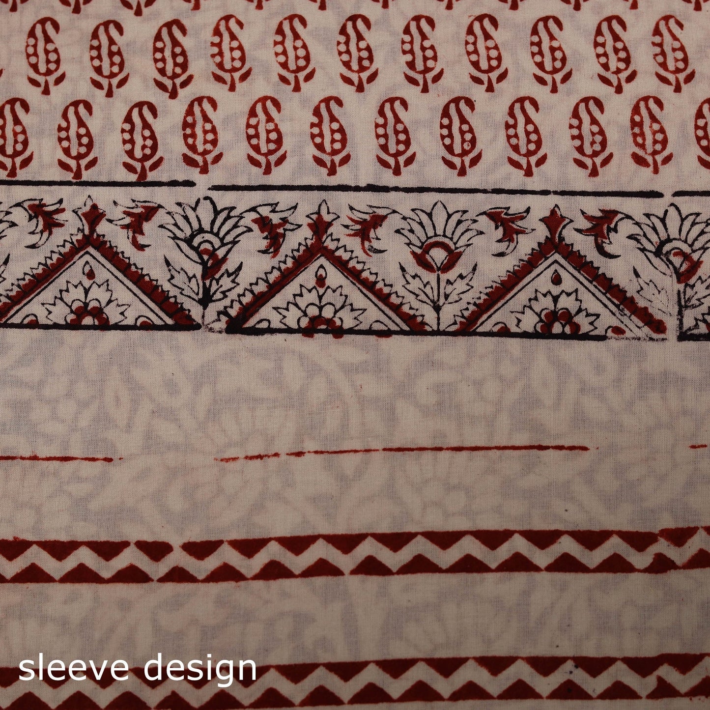 Bagh natural dyed cotton unstitched kurta material (3.1m)