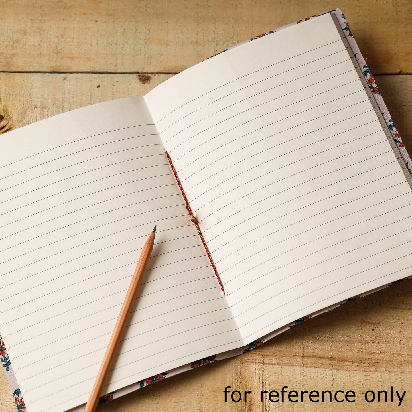 Maroon - Bandhani Fabric Cover Handmade Paper Notebook (9 x 7 in)