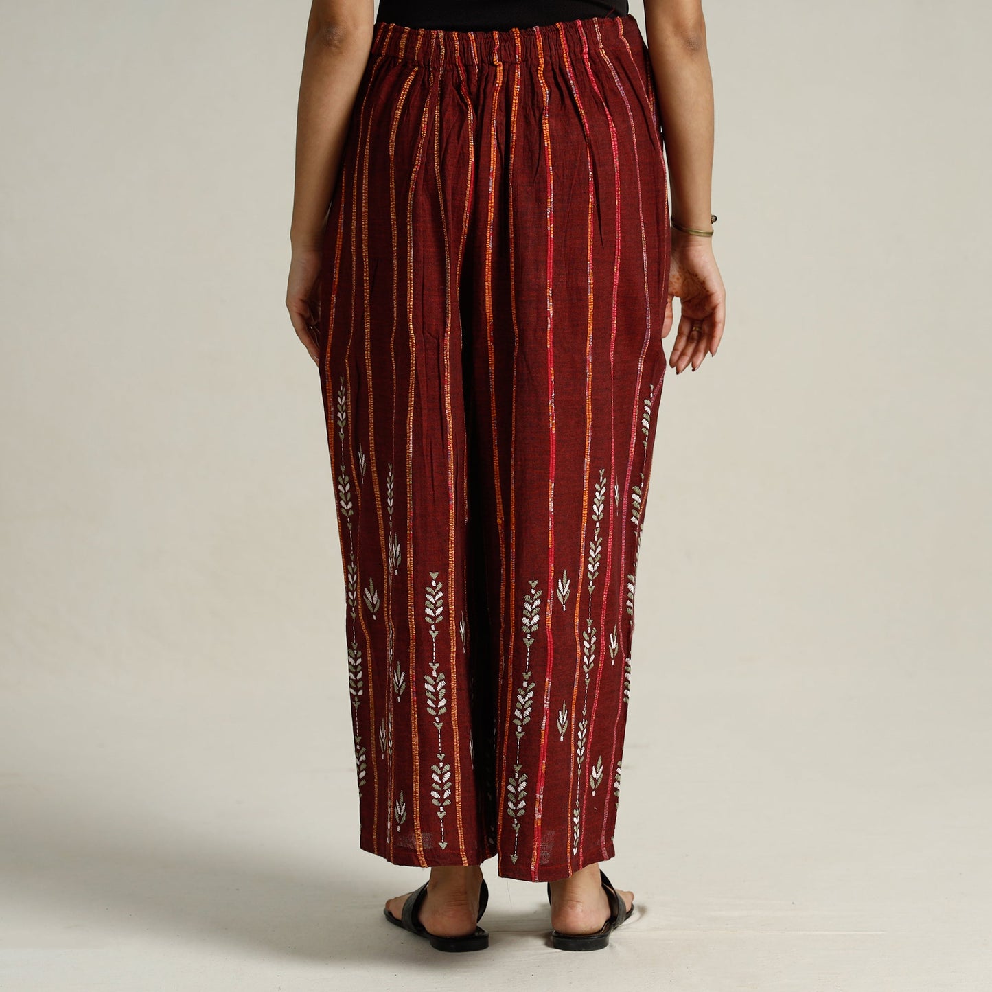 Kantha Embroidered Palazzo