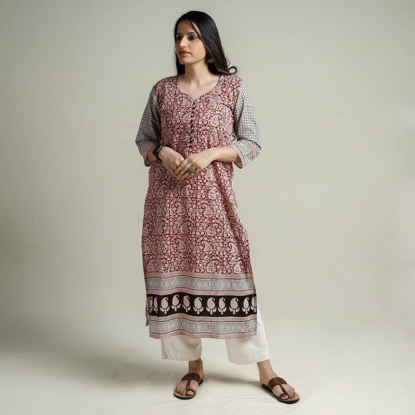 Bagh Block Printed Kurta
