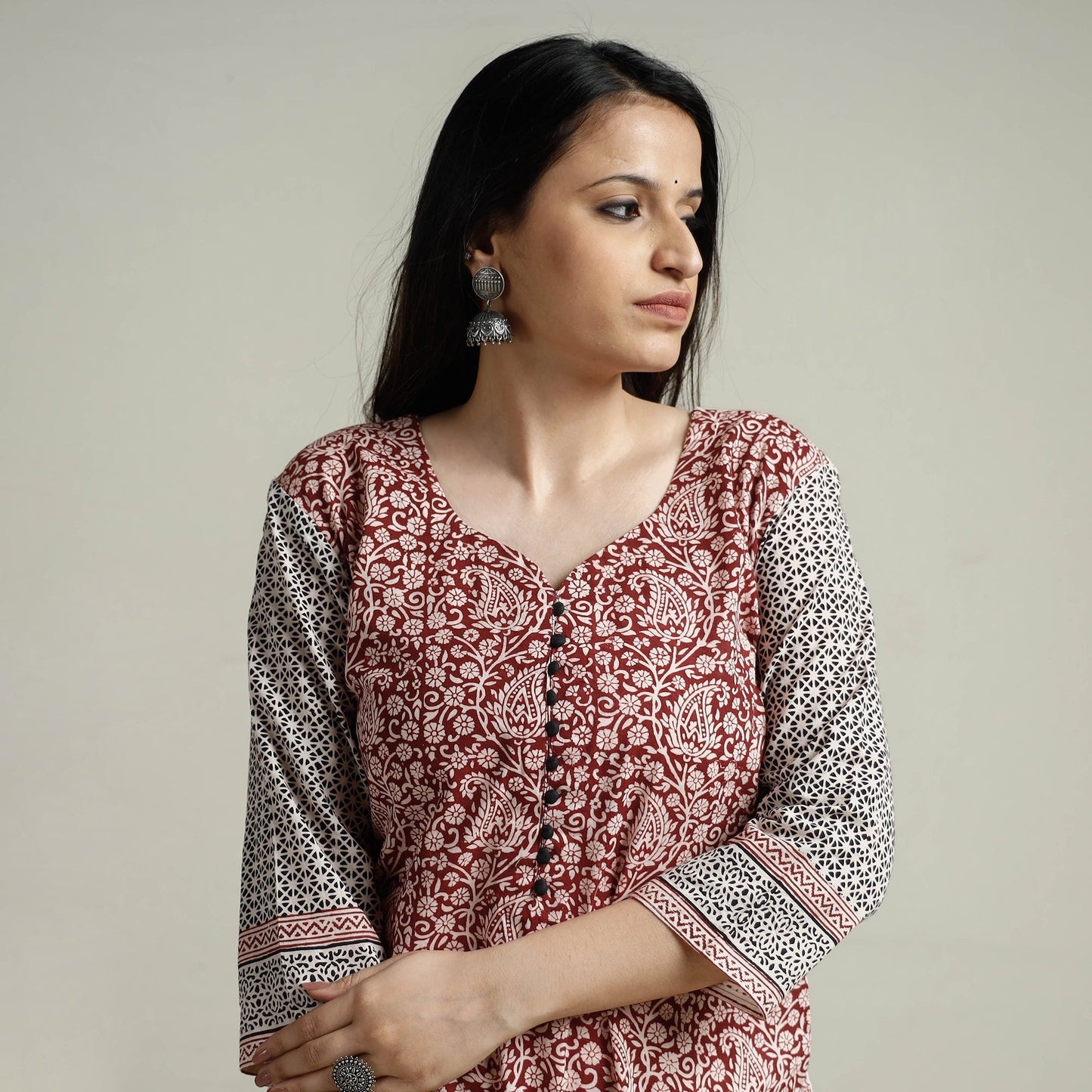 Bagh Block Printed Kurta