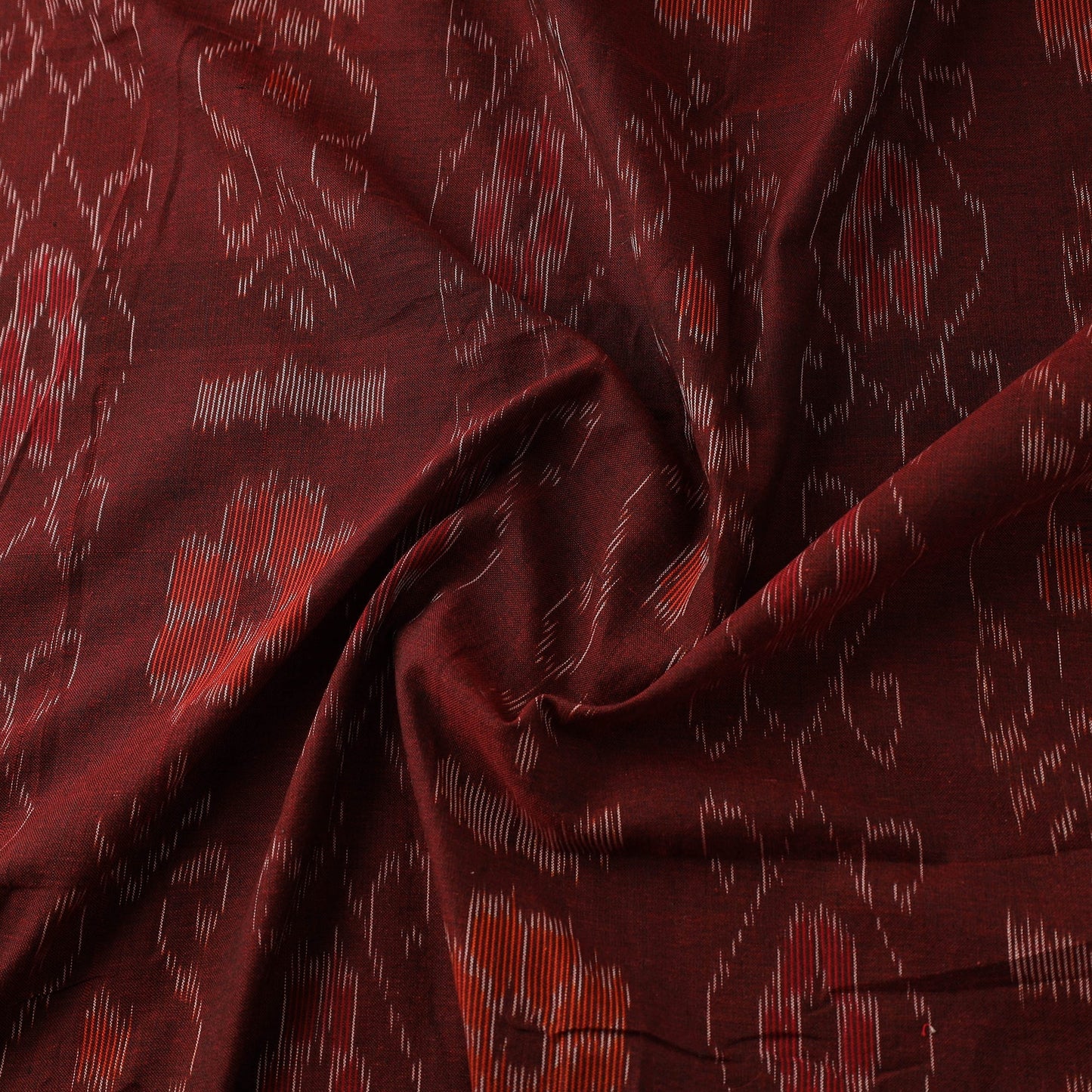 Cotton sambalpuri ikat fabric 23 - handcrafted