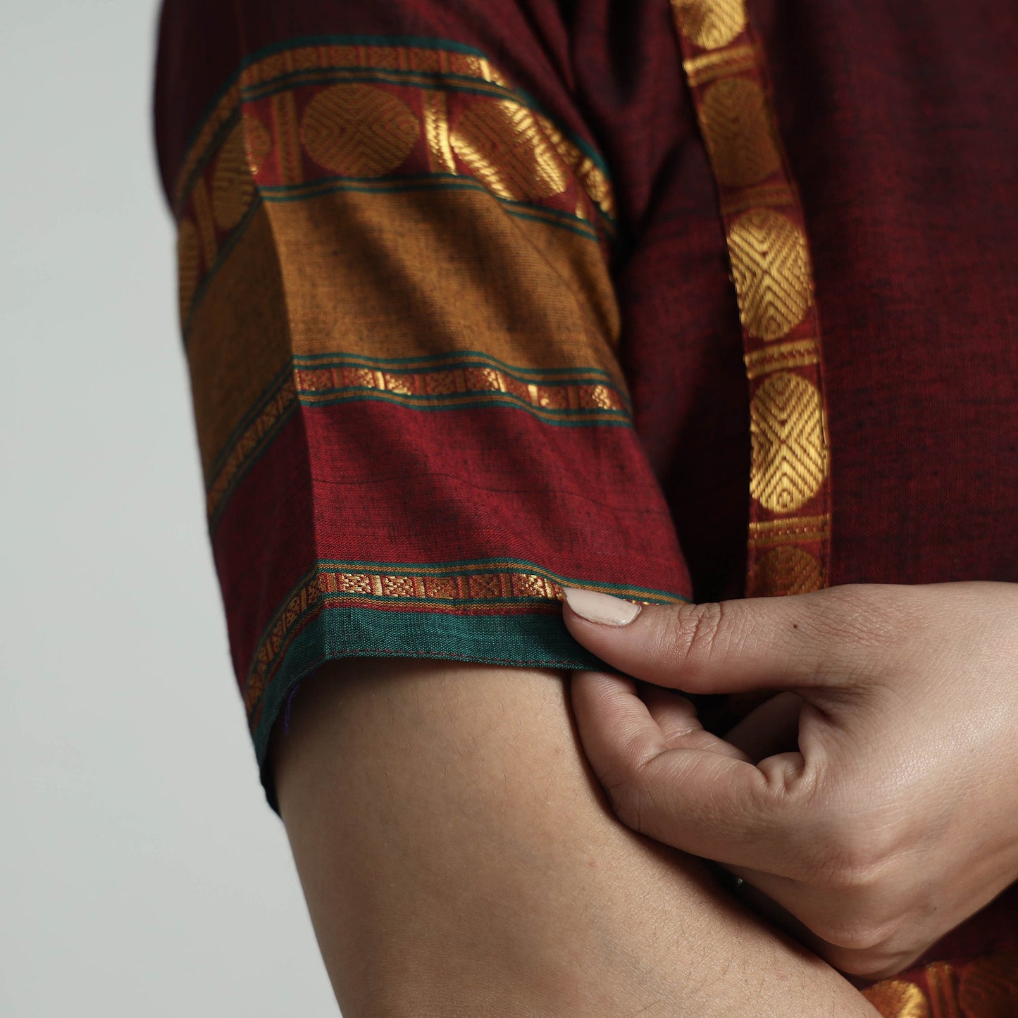 Buy Dharwad Cotton Kurta with Palazzo & Dupatta Set Online at iTokri.com