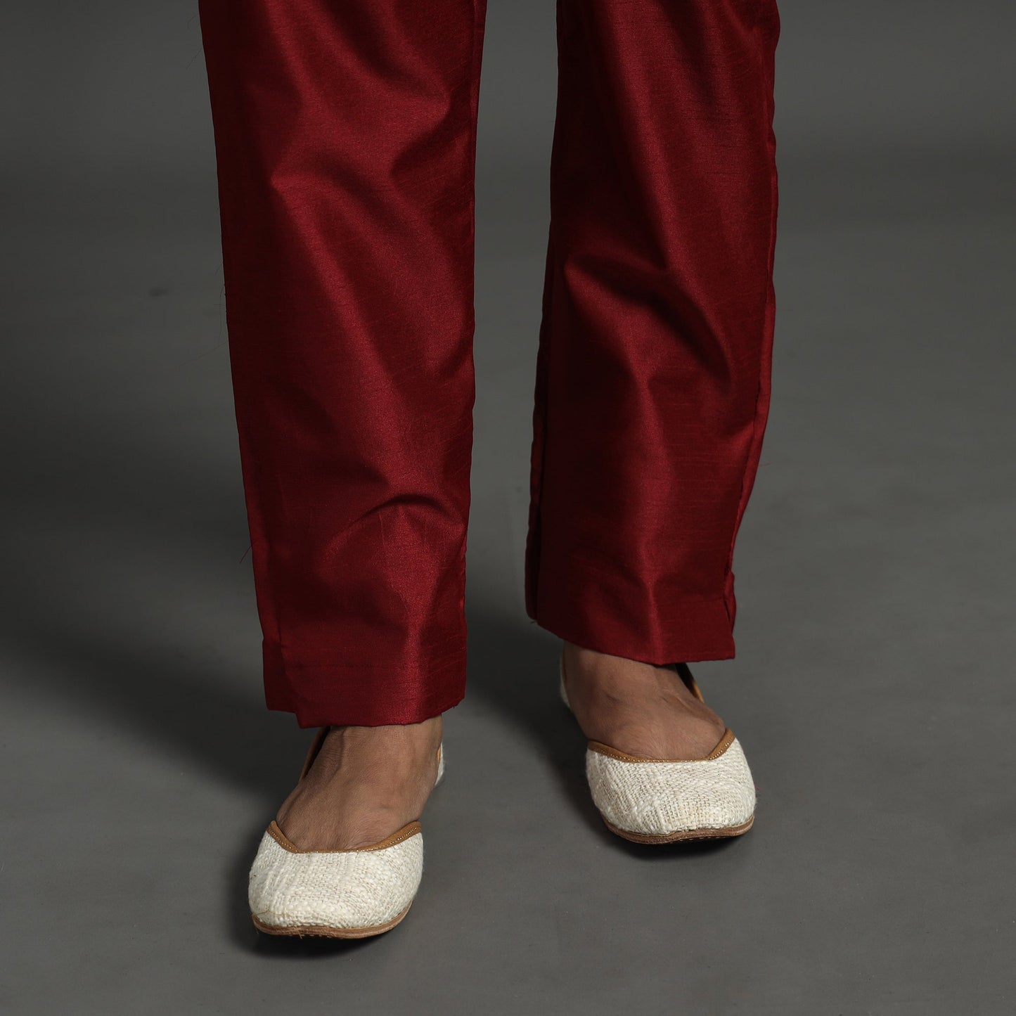 Elegant Banarasi Brocade Silk Kurta with Pant Set