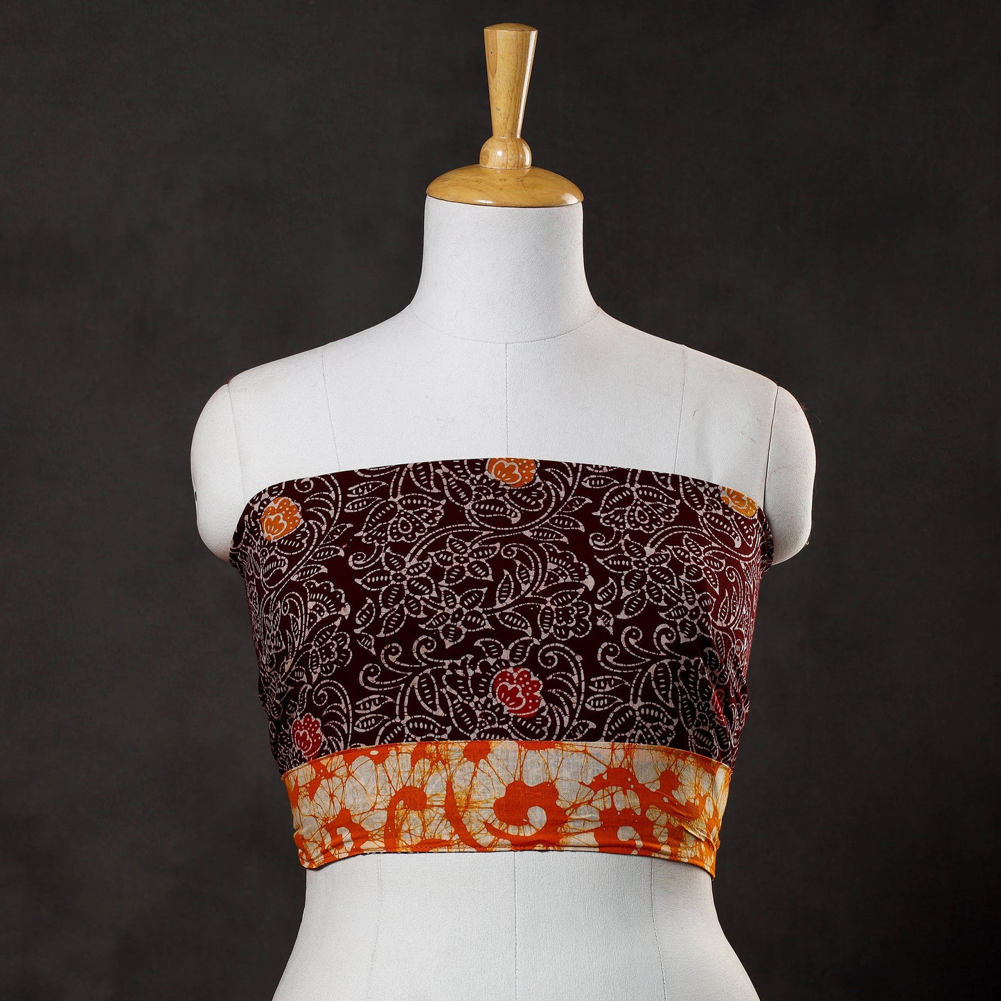 Block Printed Blouse Piece