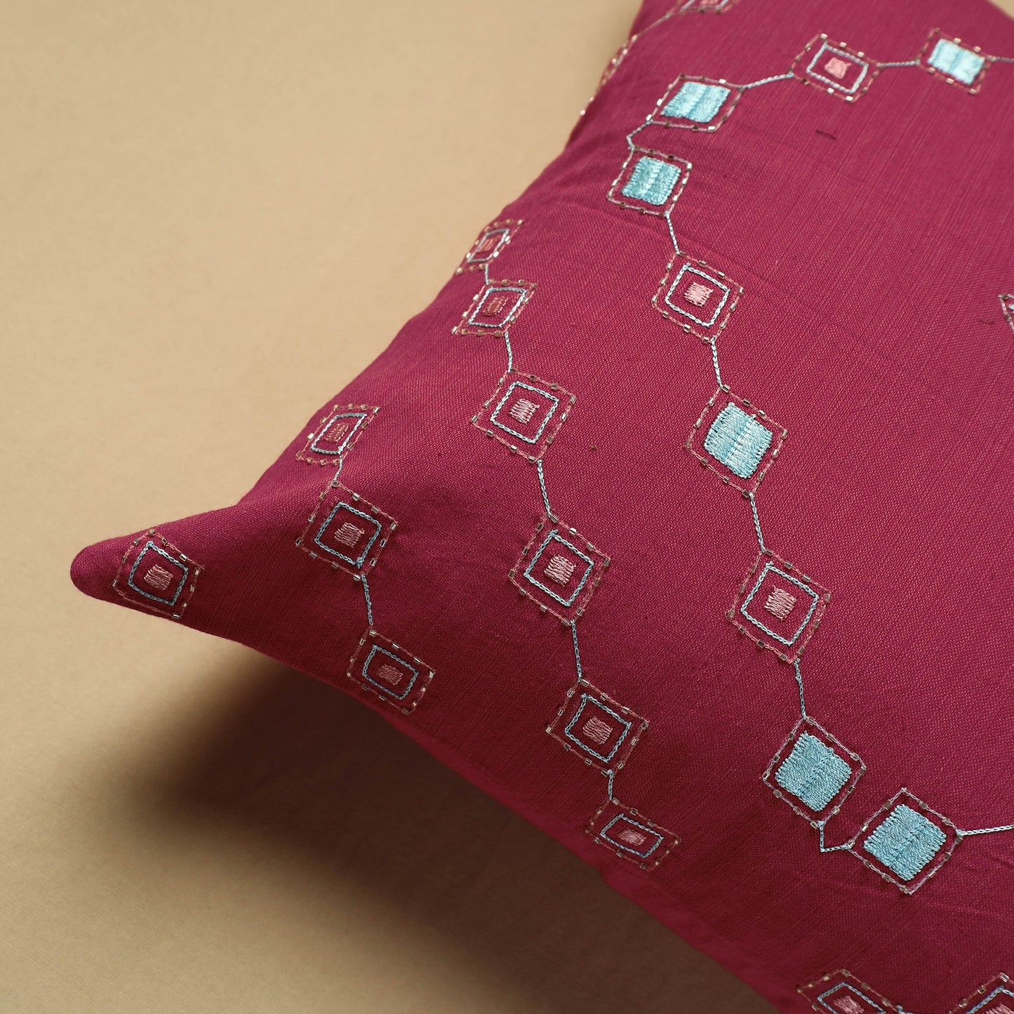 Hand Embroidery Cushion Cover