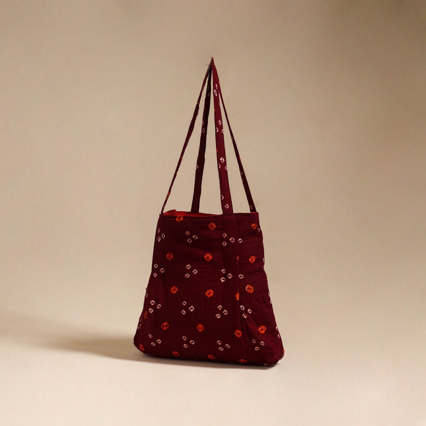Handcrafted fabric jhola bag 05