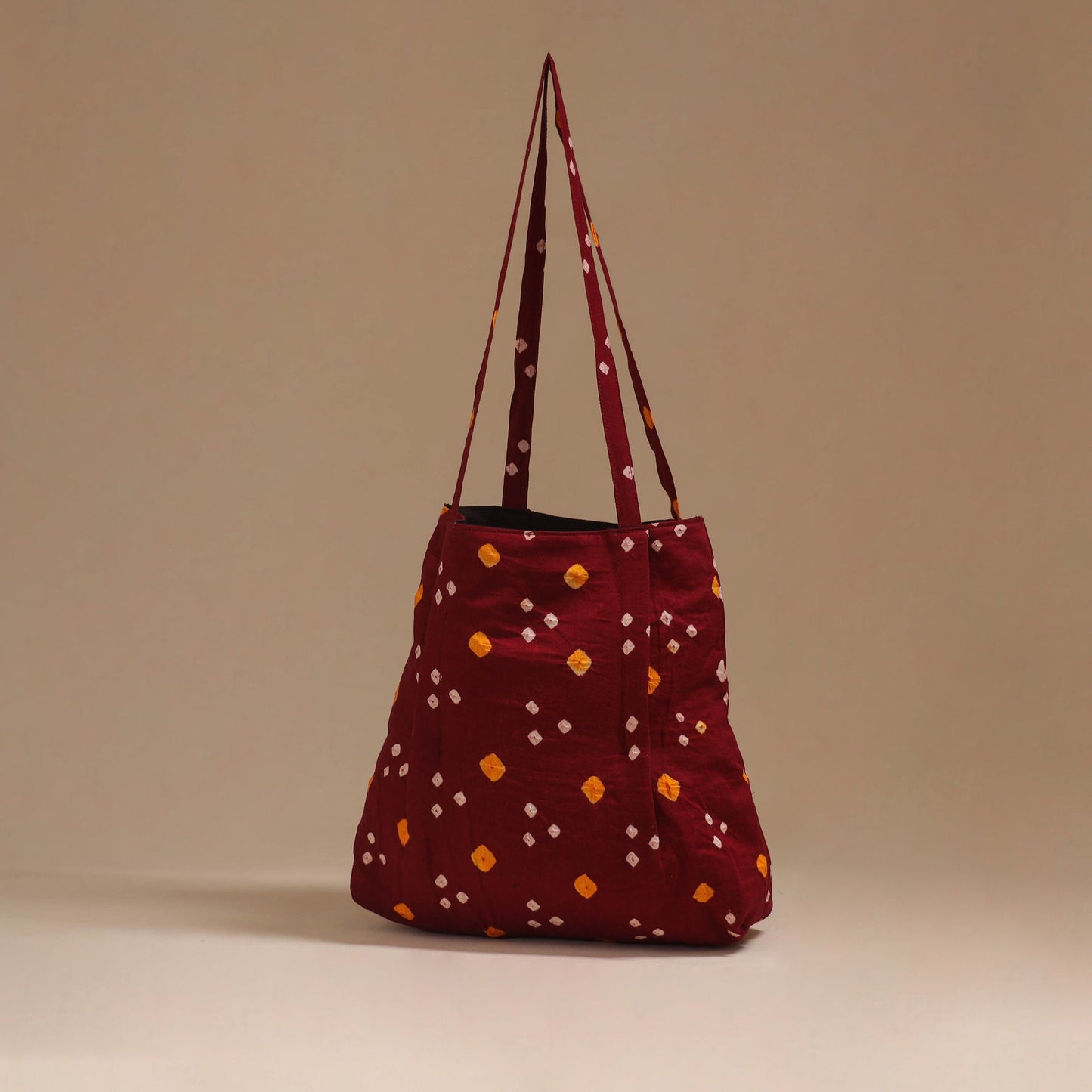 Handcrafted fabric jhola bag 08