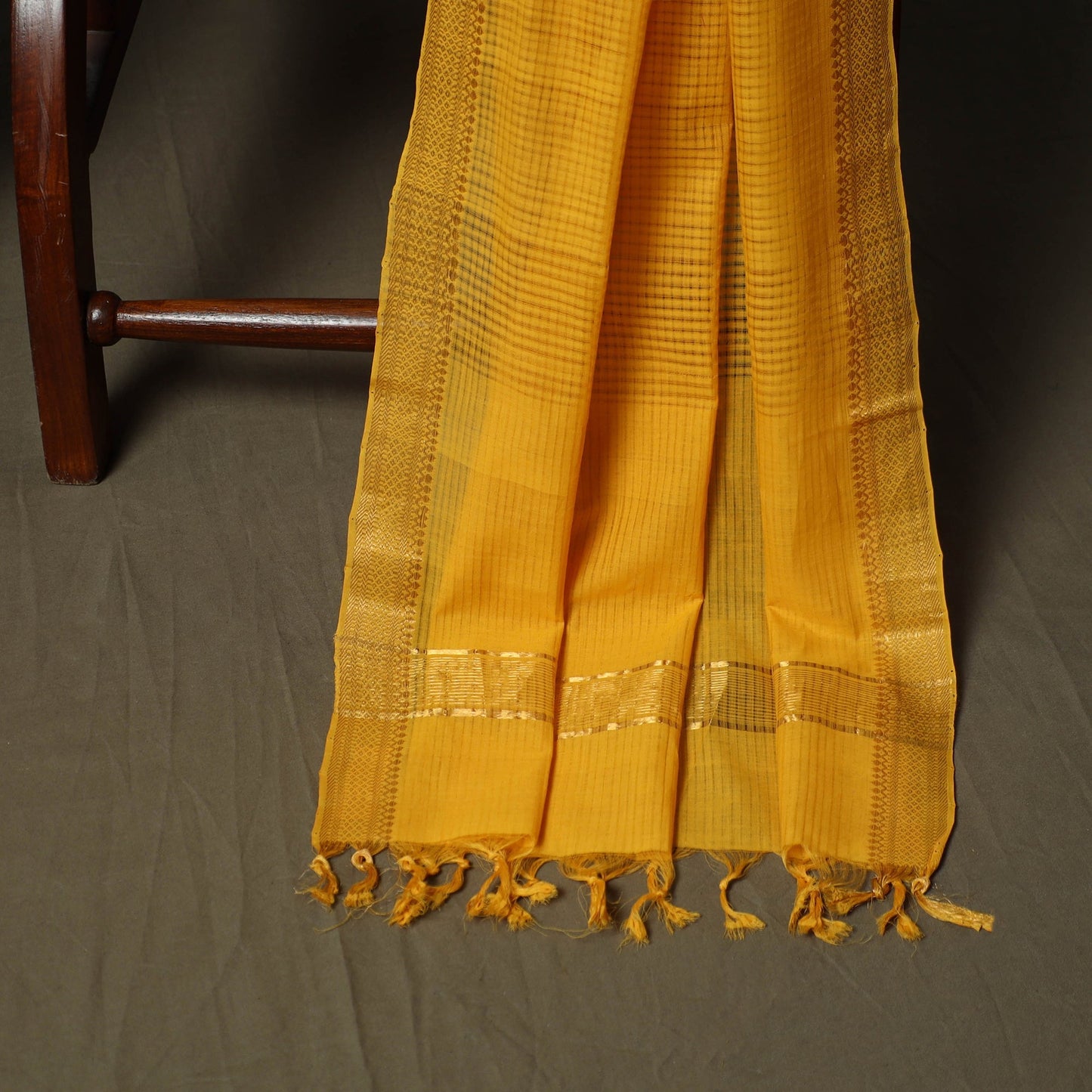 Handloom cotton mangalagiri 3pc unstitched dress material