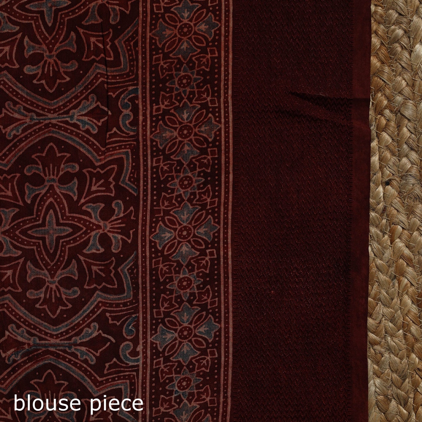 Handloom natural dyed hand maheshwari cotton saree